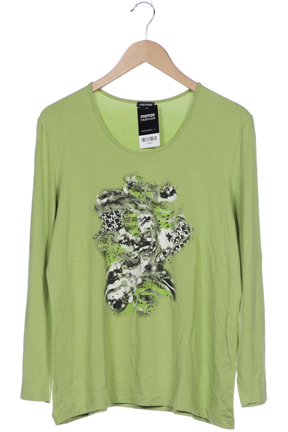 

Gerry Weber Damen Langarmshirt, grün, Gr. 46