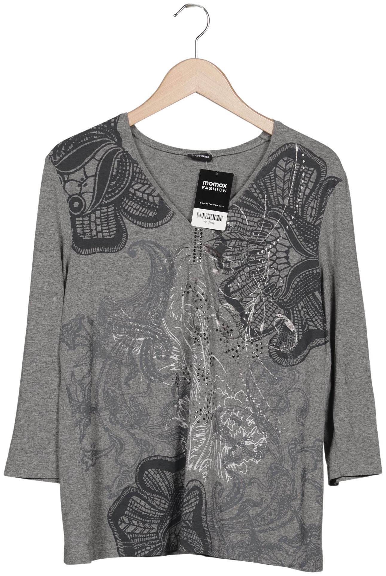 

Gerry Weber Damen Langarmshirt, grau, Gr. 42