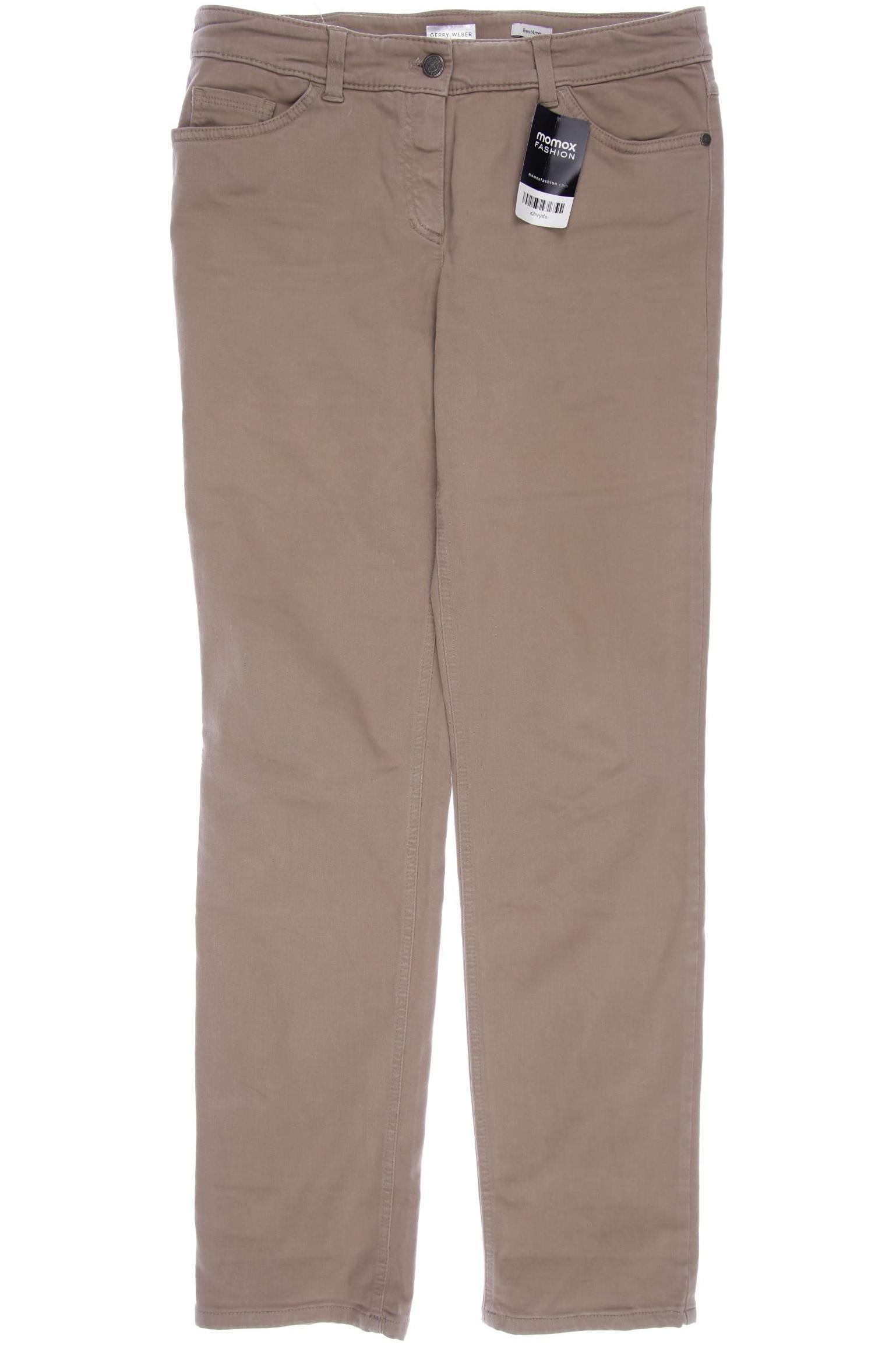 

Gerry Weber Damen Jeans, beige, Gr. 32