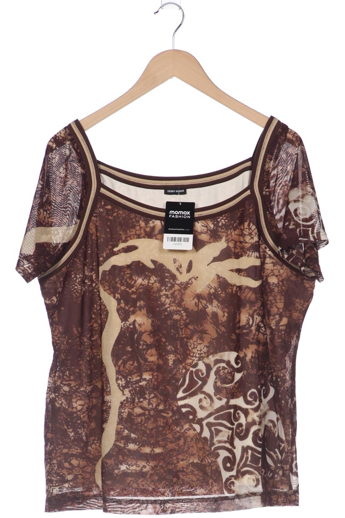 

Gerry Weber Damen T-Shirt, braun, Gr. 46