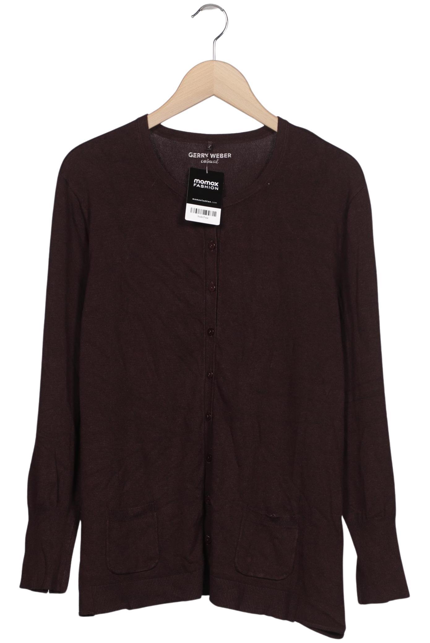 

Gerry Weber Damen Strickjacke, braun, Gr. 48