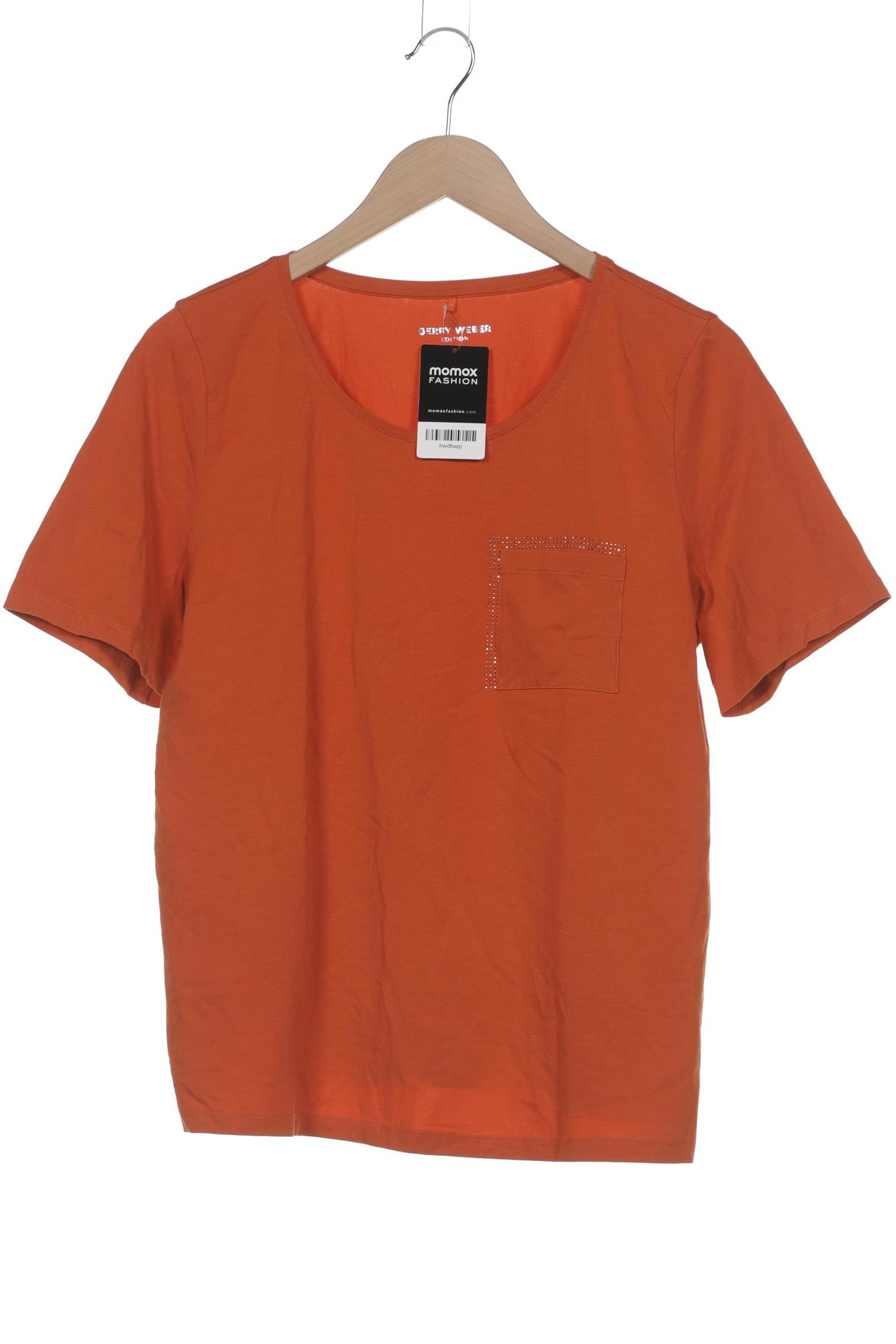 

Gerry Weber Damen T-Shirt, orange, Gr. 44