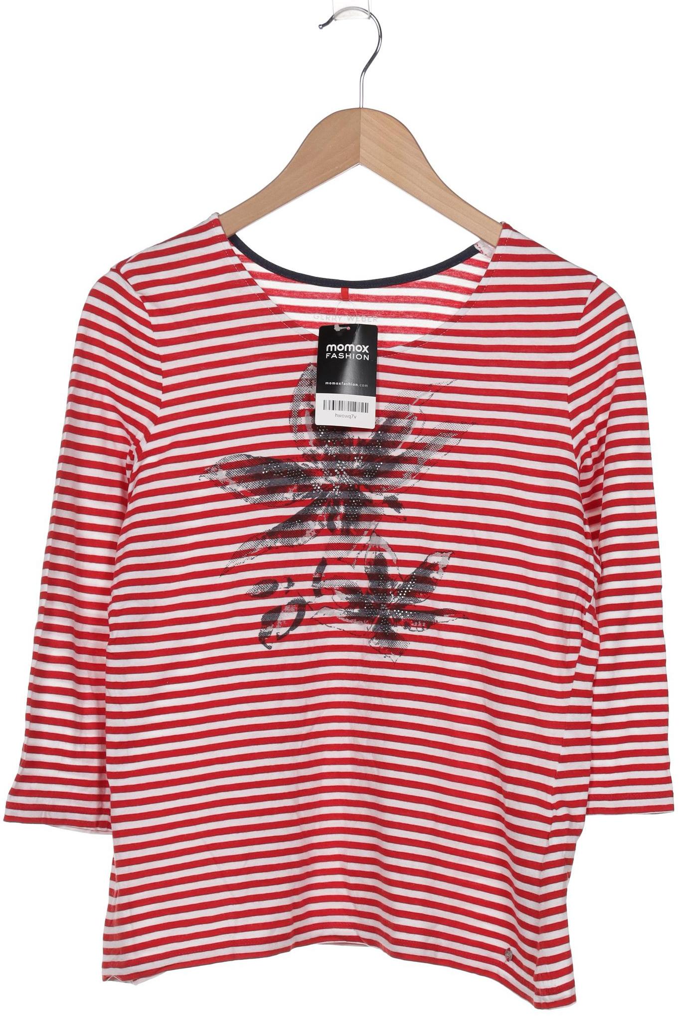 

Gerry Weber Damen Langarmshirt, rot, Gr. 42