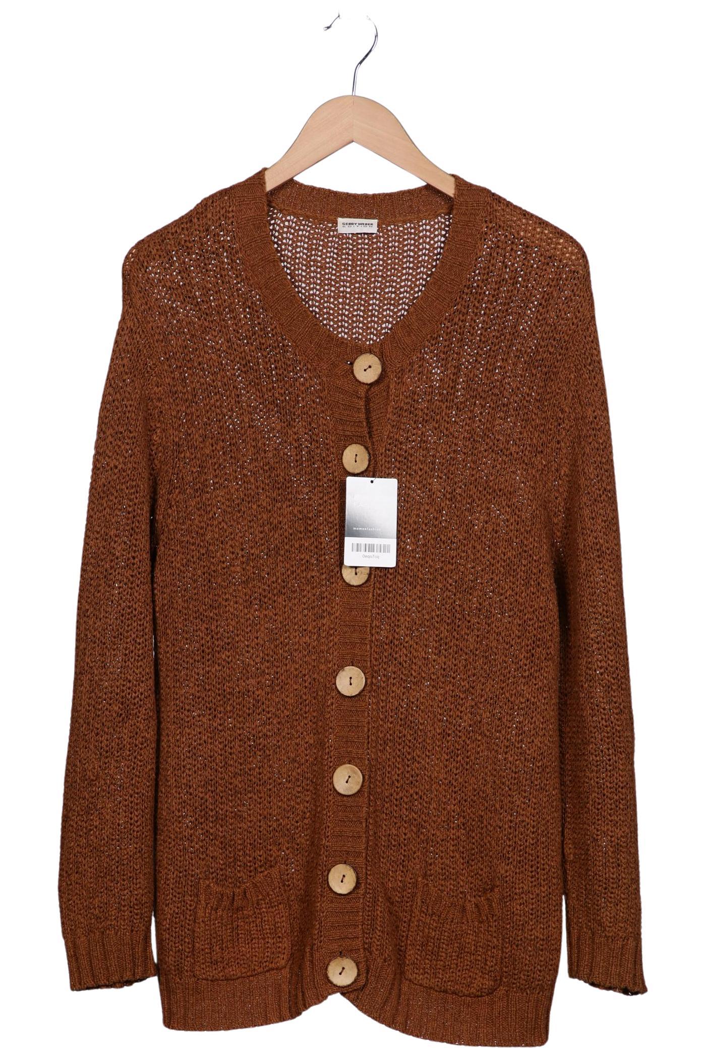 

Gerry Weber Damen Strickjacke, braun, Gr. 48
