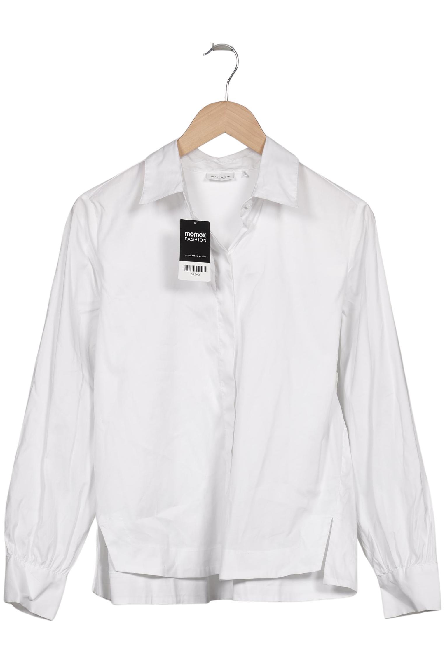 

Gerry Weber Damen Bluse, weiß, Gr. 42
