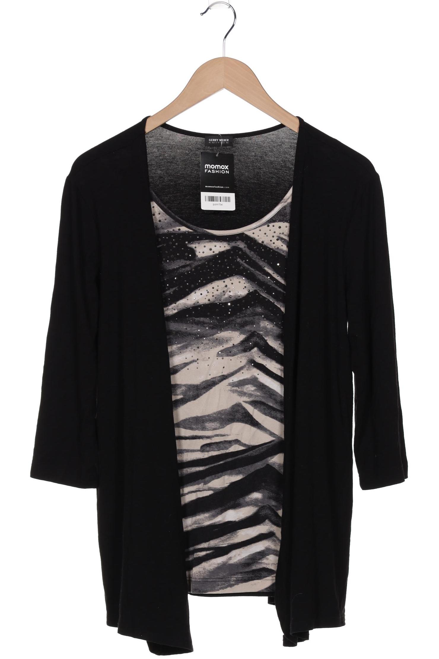 

Gerry Weber Damen Langarmshirt, schwarz, Gr. 38