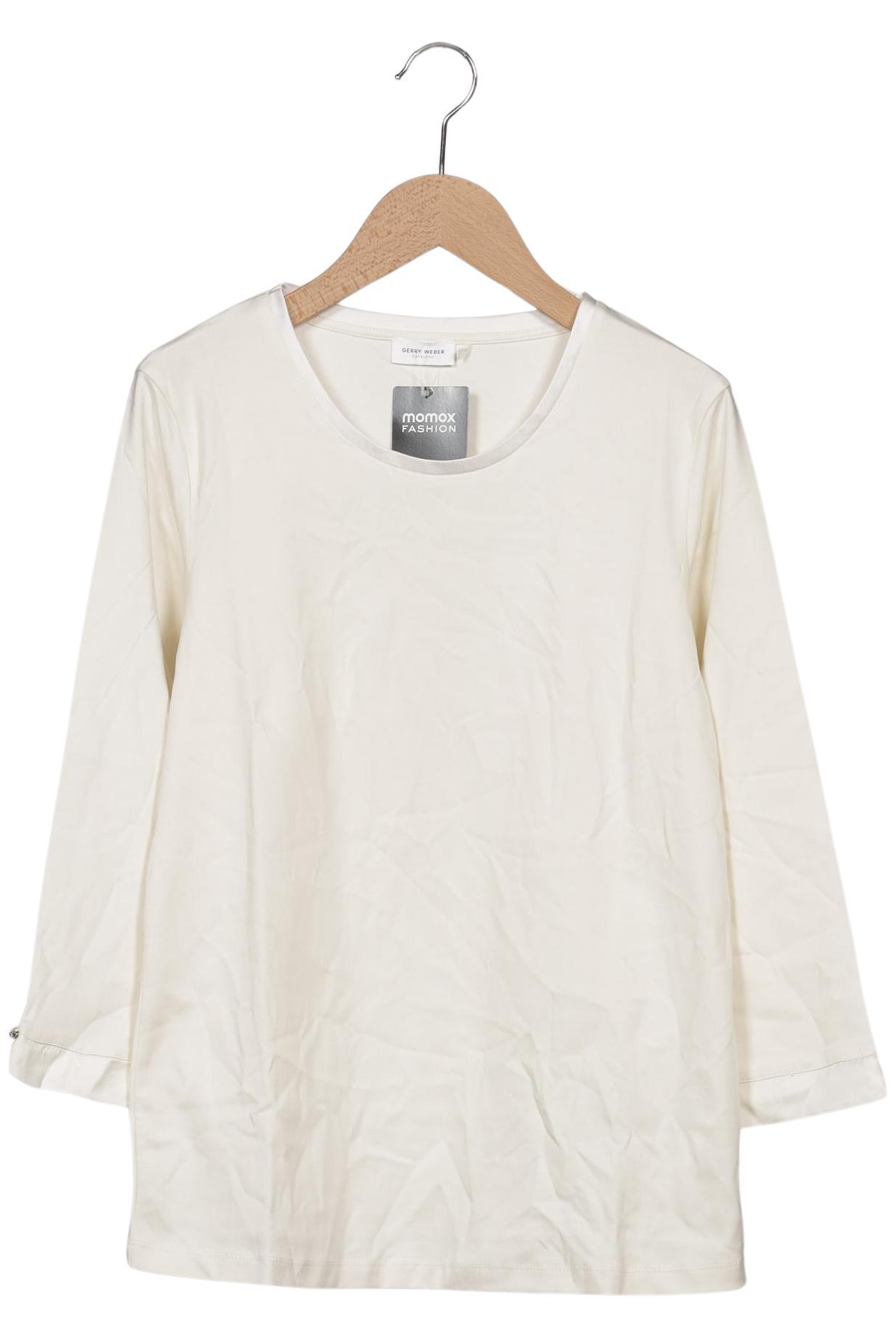 

Gerry Weber Damen Langarmshirt, cremeweiß, Gr. 38