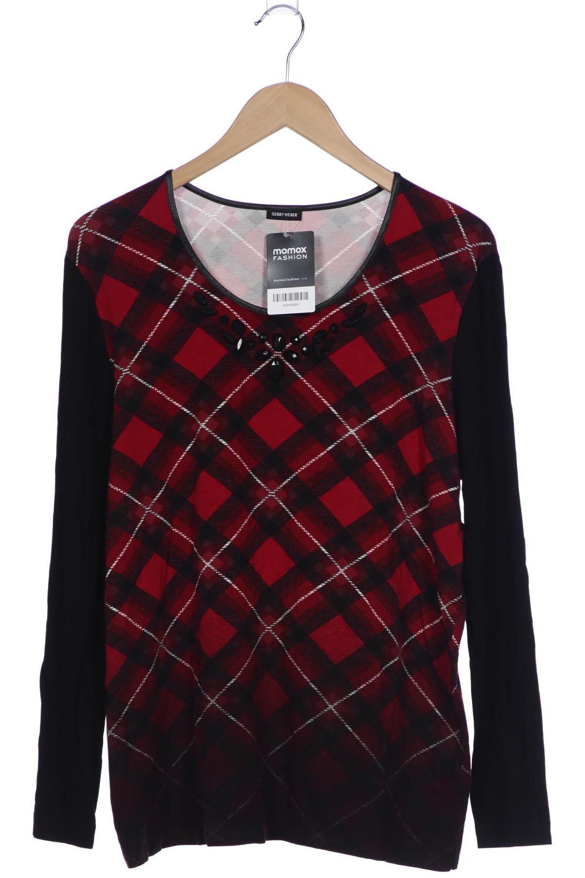 

Gerry Weber Damen Langarmshirt, rot, Gr. 46