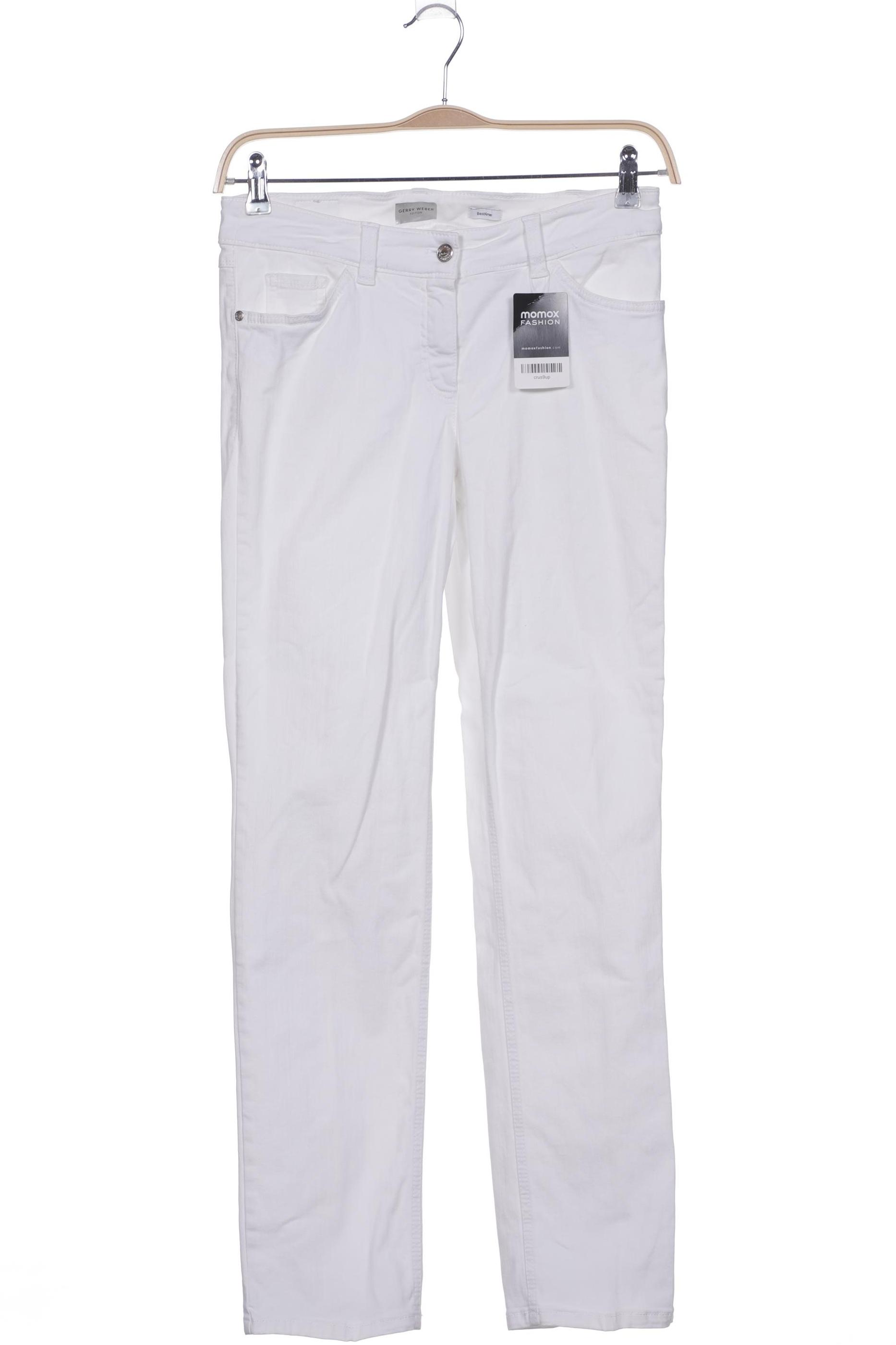 

Gerry Weber Damen Jeans, weiß, Gr. 40