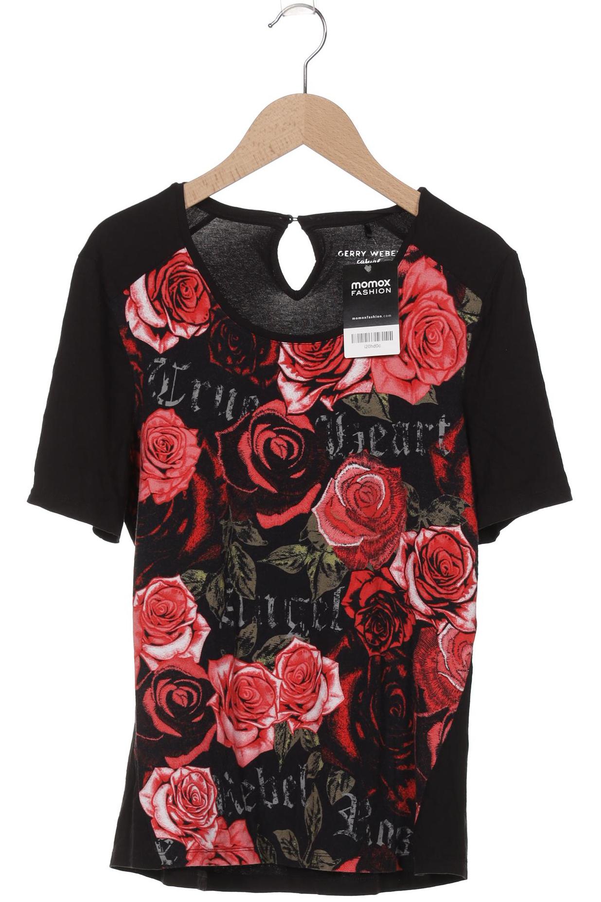 

Gerry Weber Damen T-Shirt, schwarz, Gr. 38