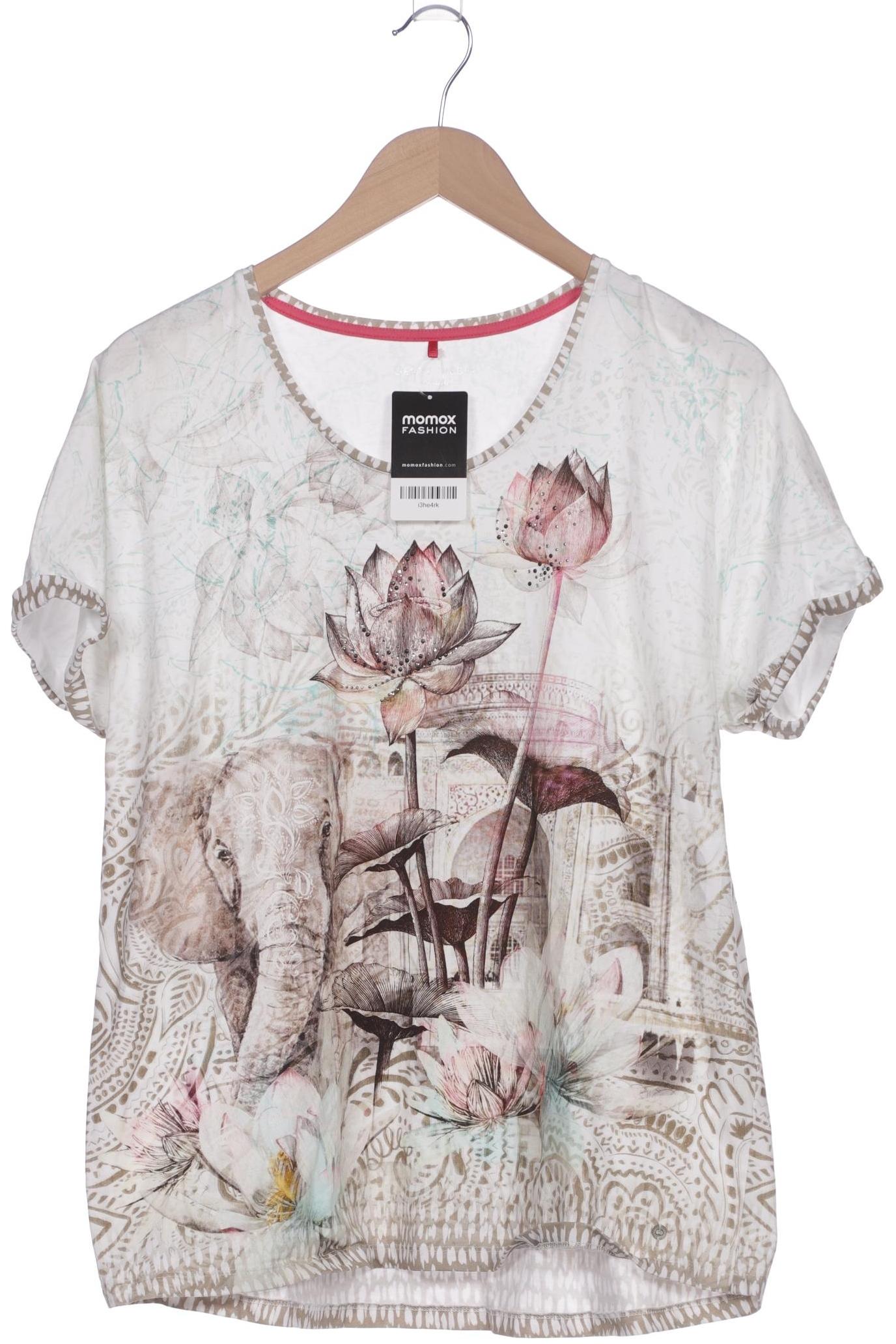 

Gerry Weber Damen T-Shirt, beige, Gr. 42