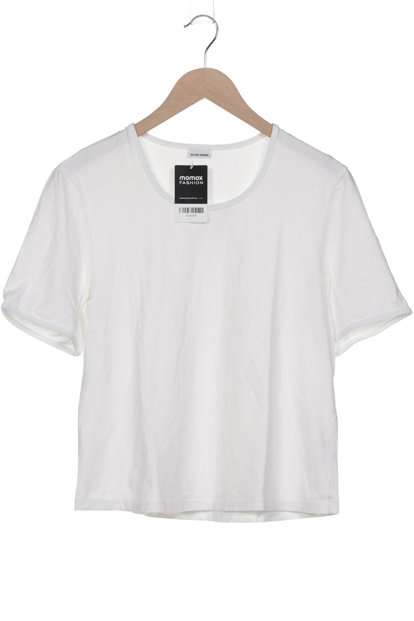 

Gerry Weber Damen T-Shirt, weiß, Gr. 44