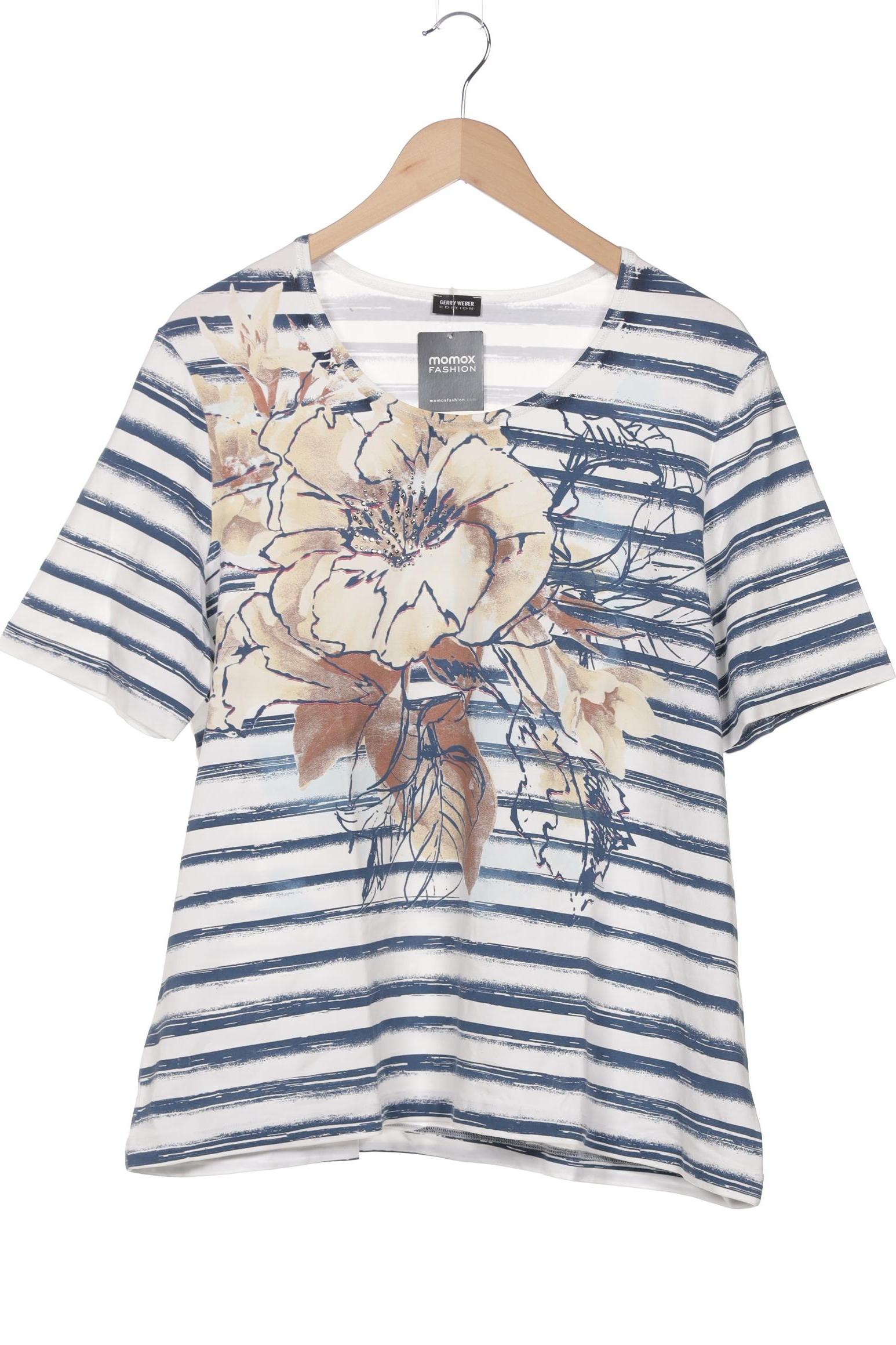 

Gerry Weber Damen T-Shirt, weiß, Gr. 48