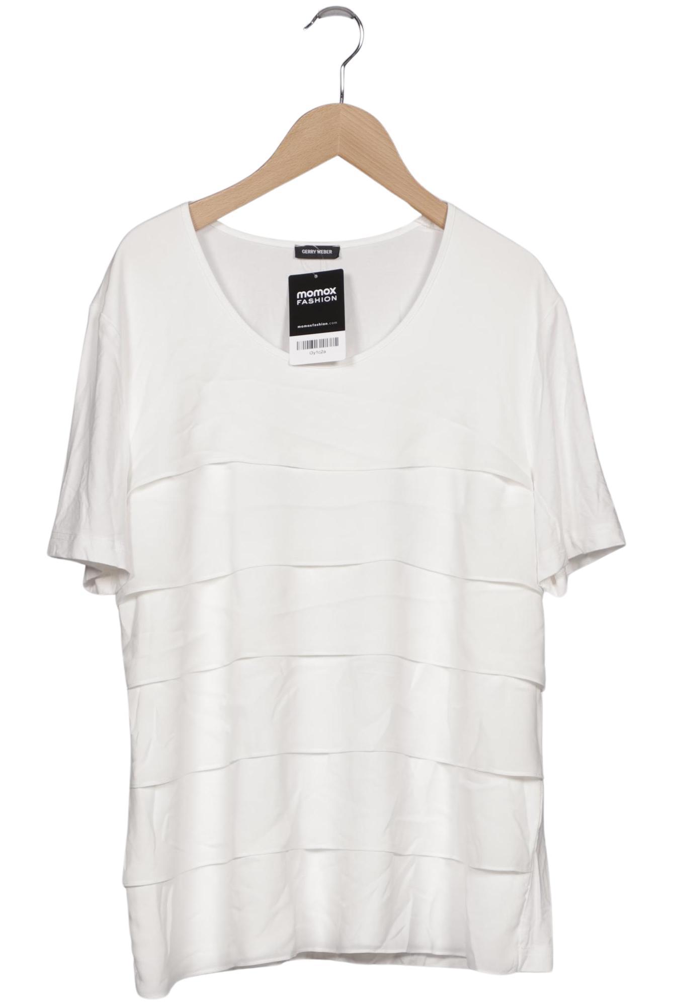 

Gerry Weber Damen T-Shirt, weiß, Gr. 42