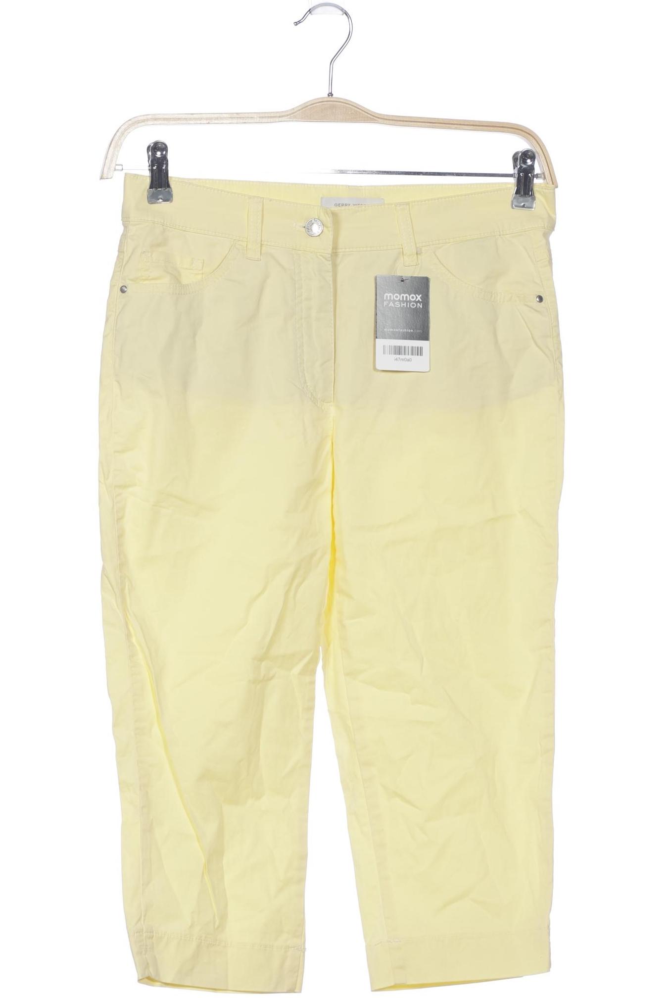 

Gerry Weber Damen Stoffhose, gelb, Gr. 38