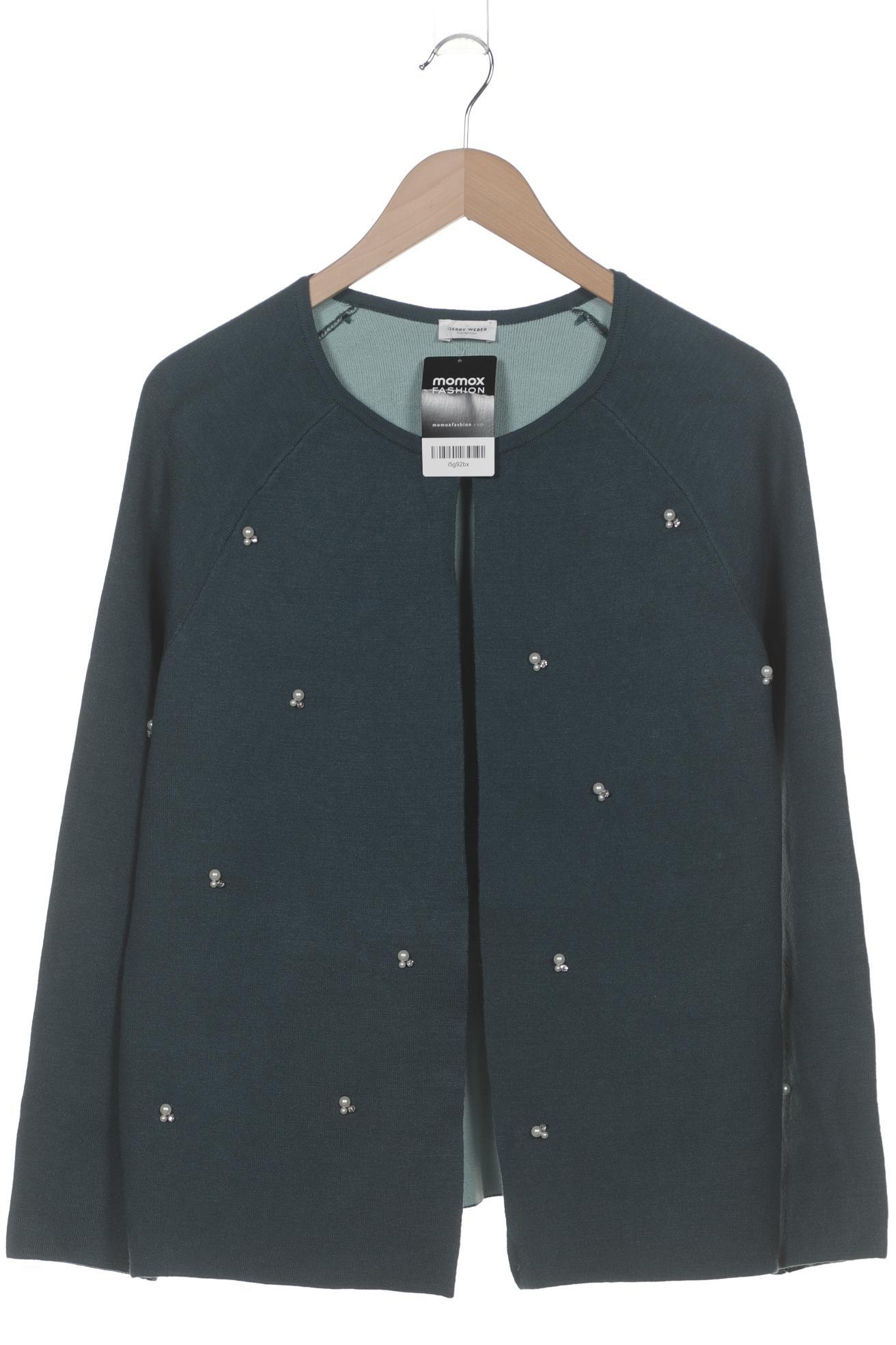 

Gerry Weber Damen Strickjacke, blau, Gr. 56