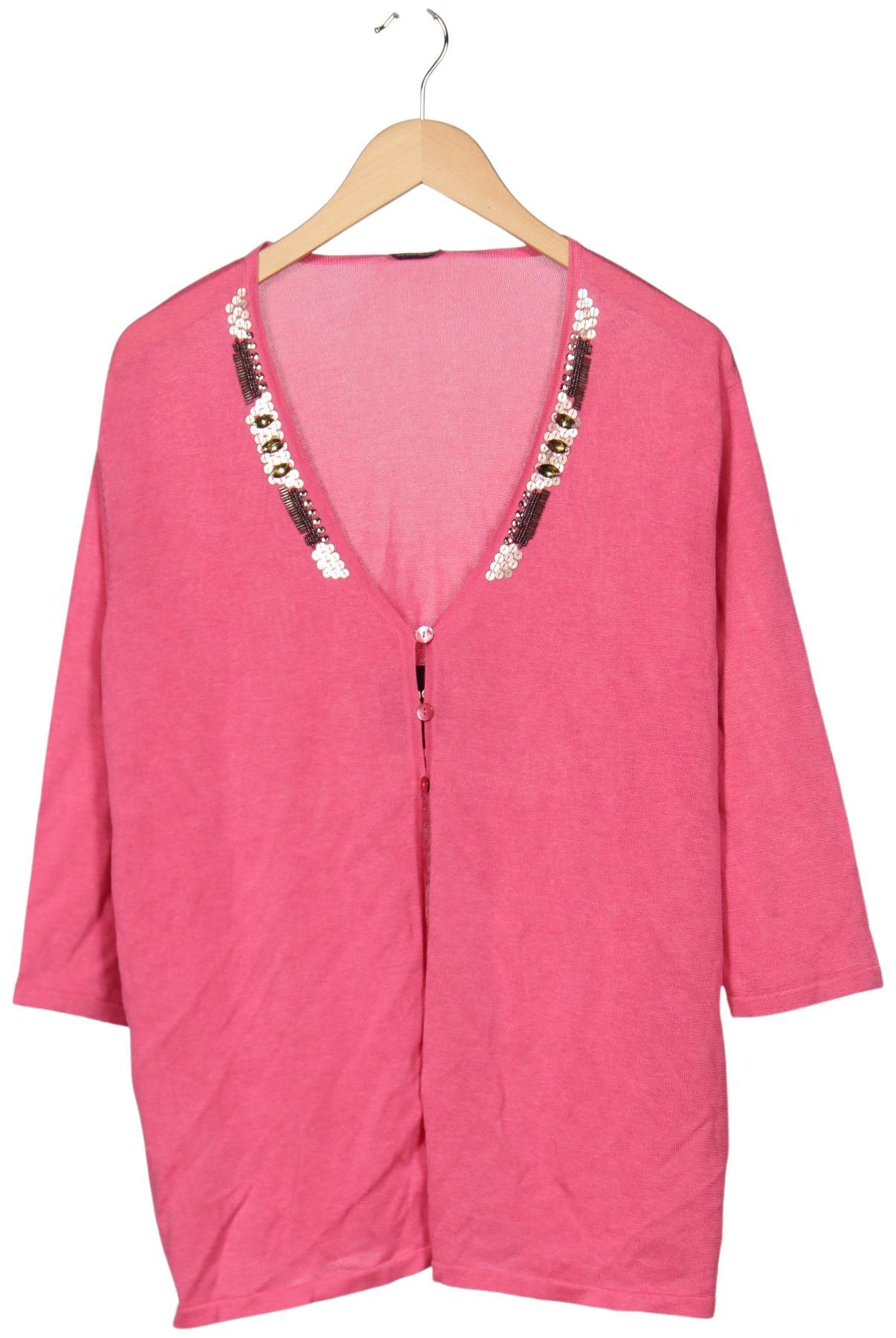 

Gerry Weber Damen Strickjacke, pink, Gr. 46