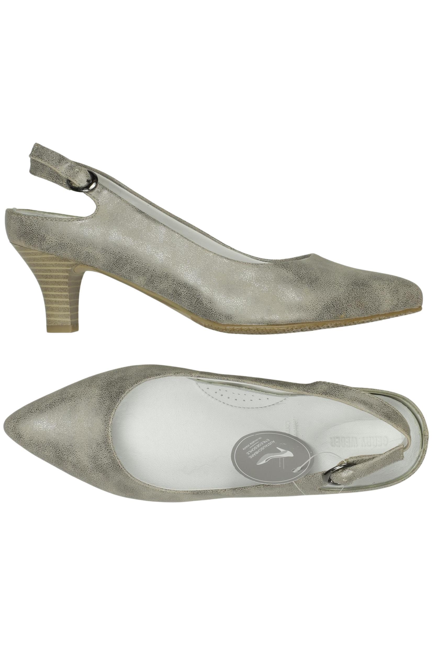 

Gerry Weber Damen Pumps, silber, Gr. 6