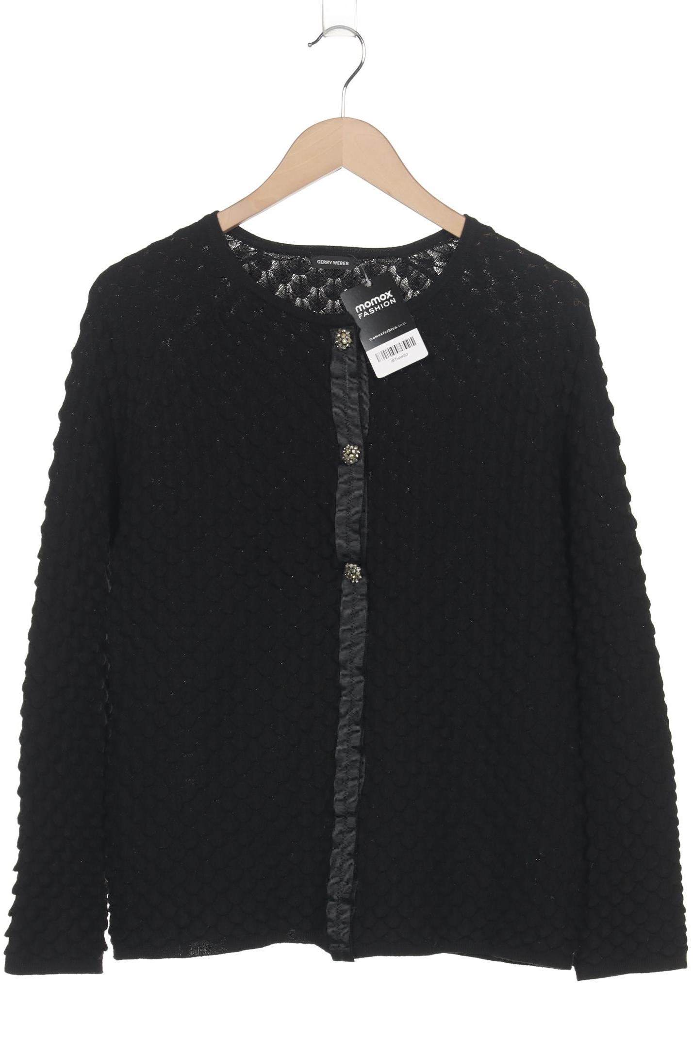 

Gerry Weber Damen Strickjacke, schwarz, Gr. 42