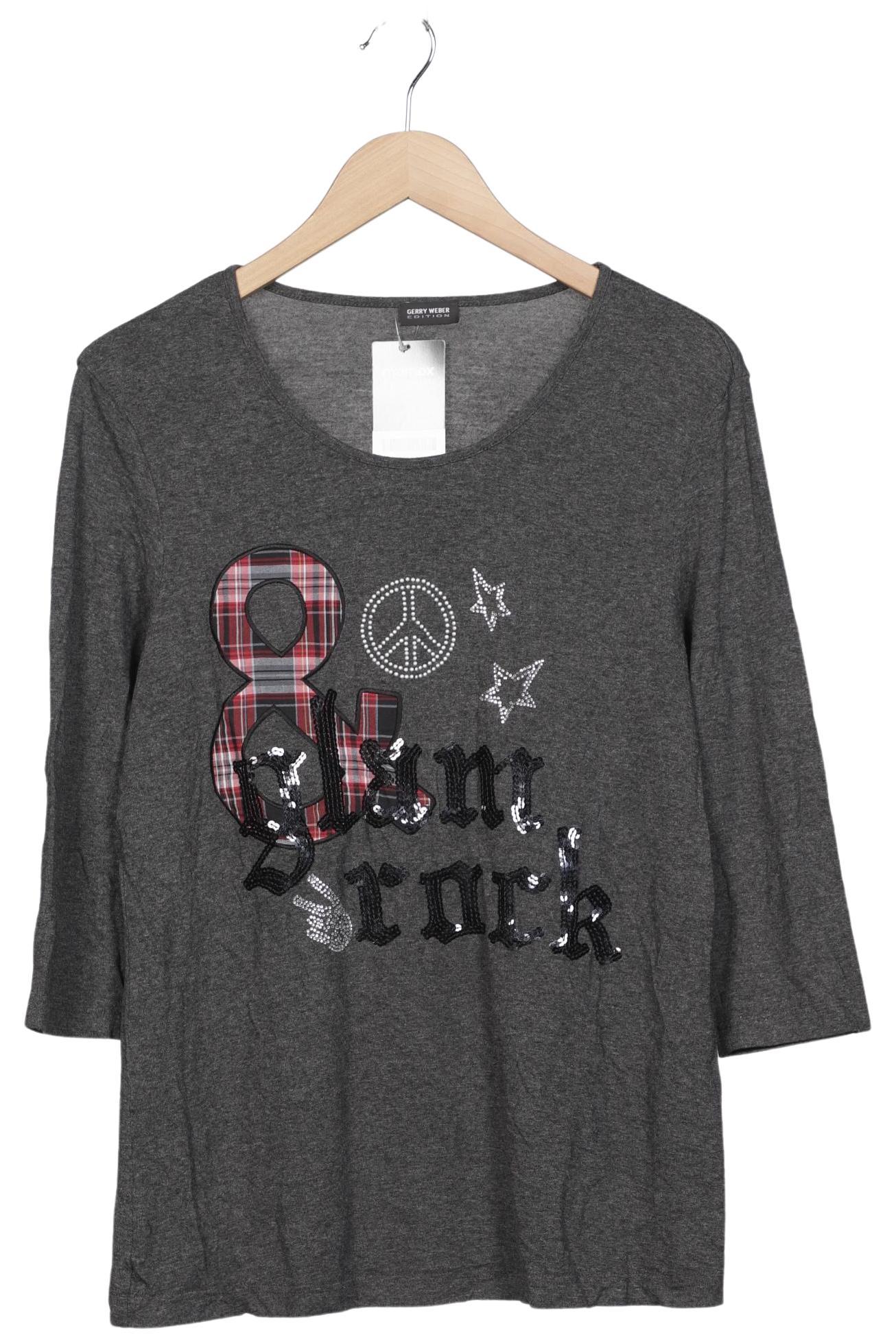 

Gerry Weber Damen Langarmshirt, grau, Gr. 42