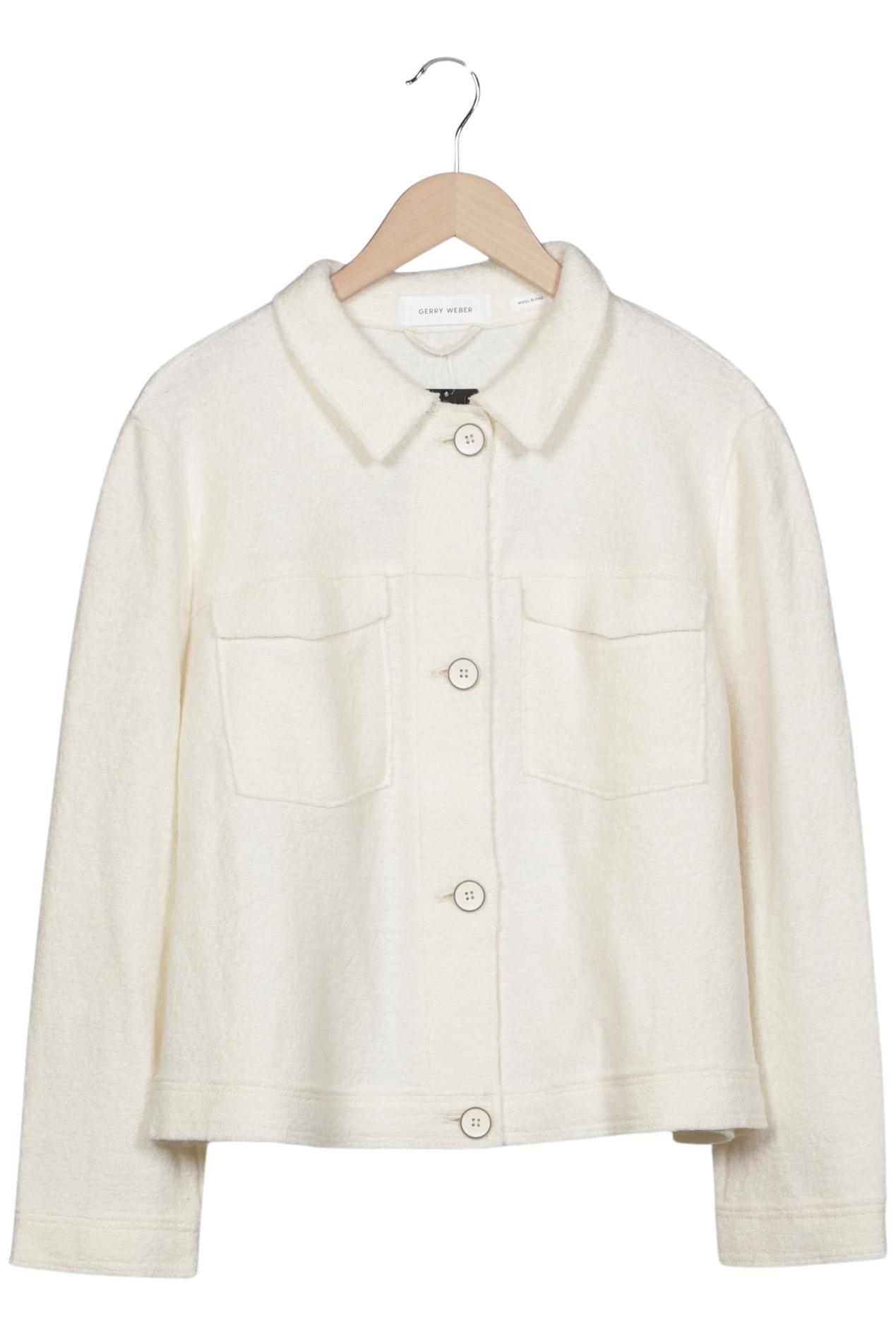 

Gerry Weber Damen Jacke, cremeweiß, Gr. 46