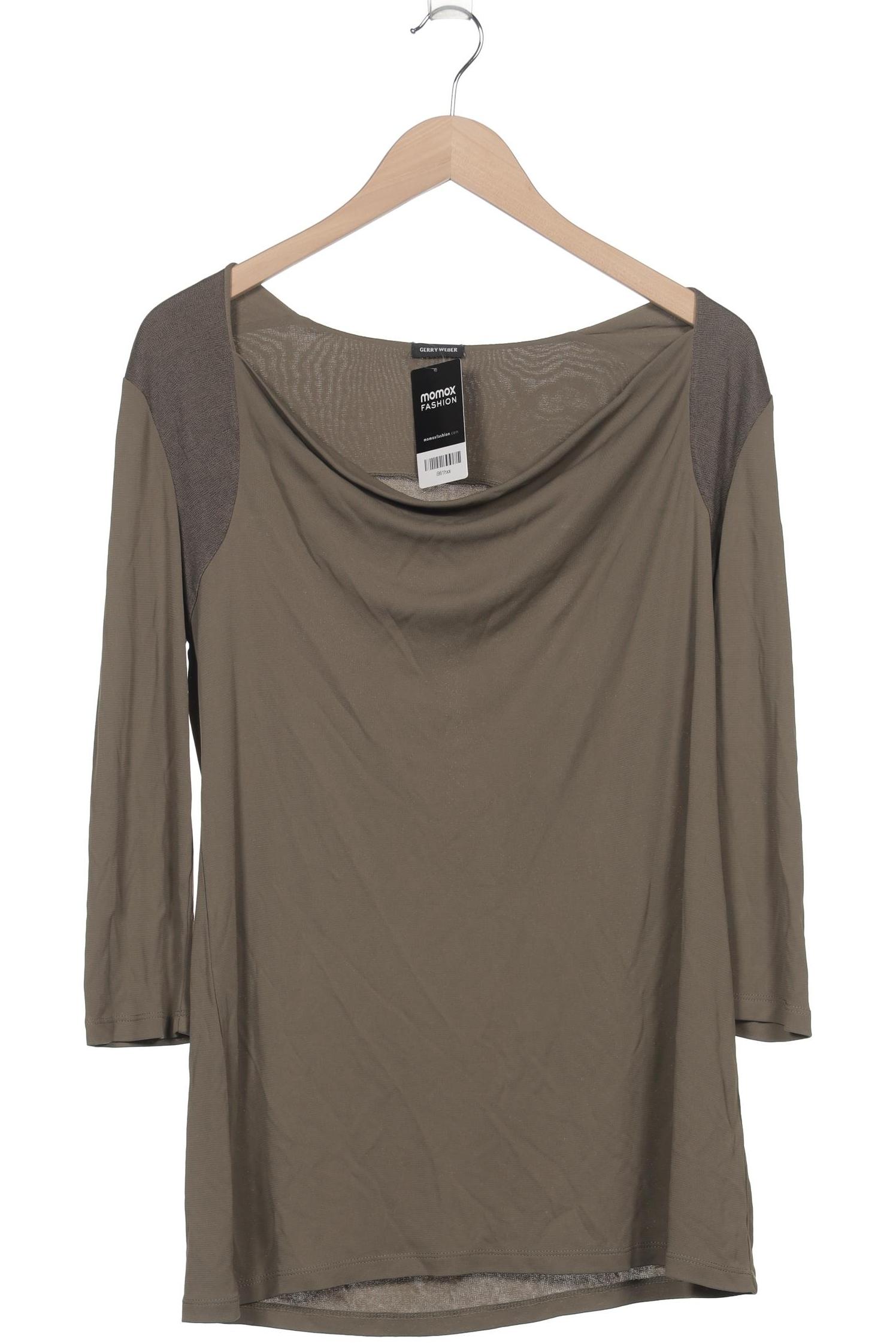 

Gerry Weber Damen Langarmshirt, grün, Gr. 38