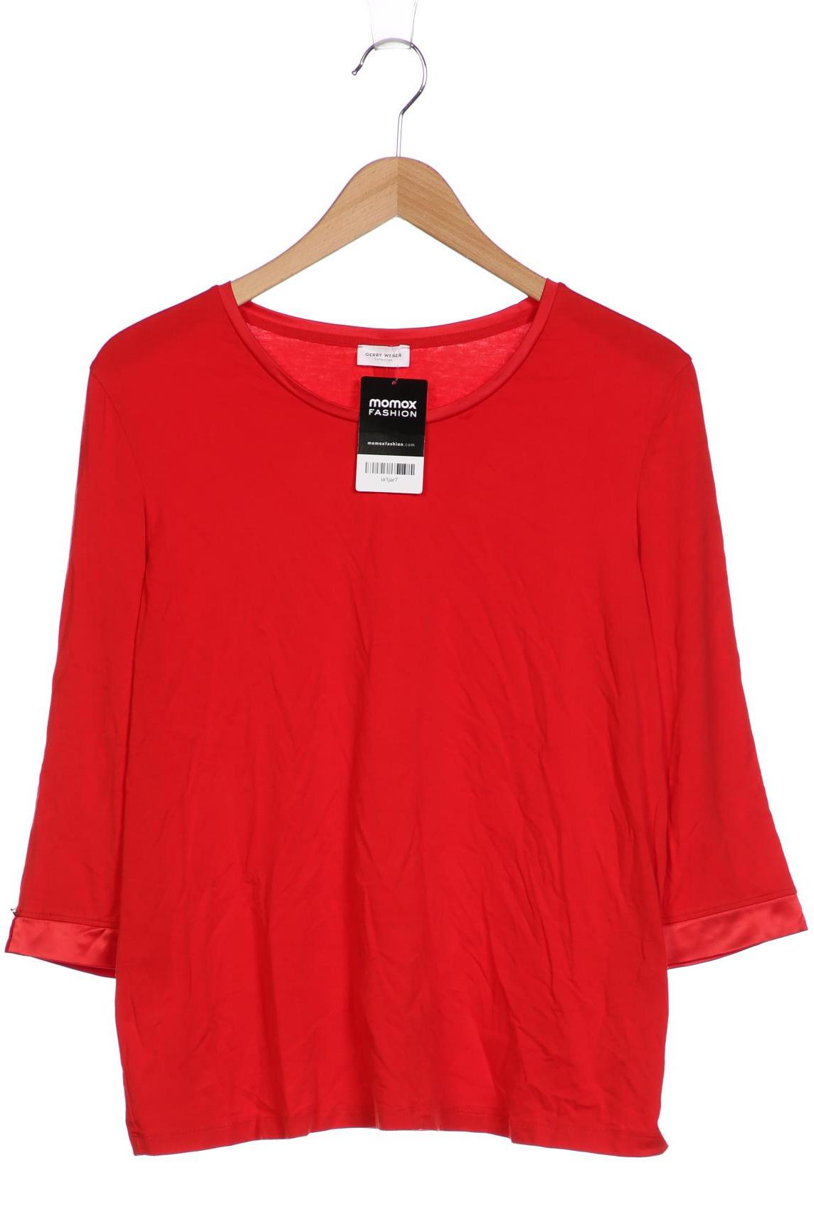 

Gerry Weber Damen Langarmshirt, rot, Gr. 44