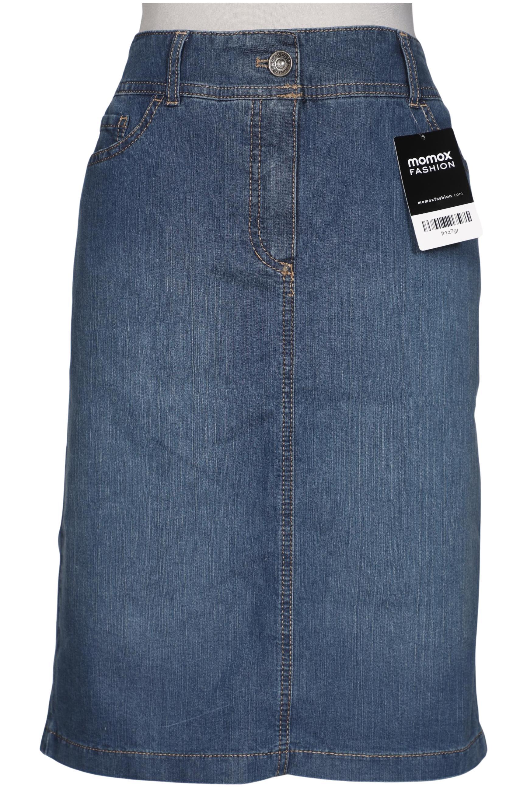 

Gerry Weber Damen Rock, blau, Gr. 38