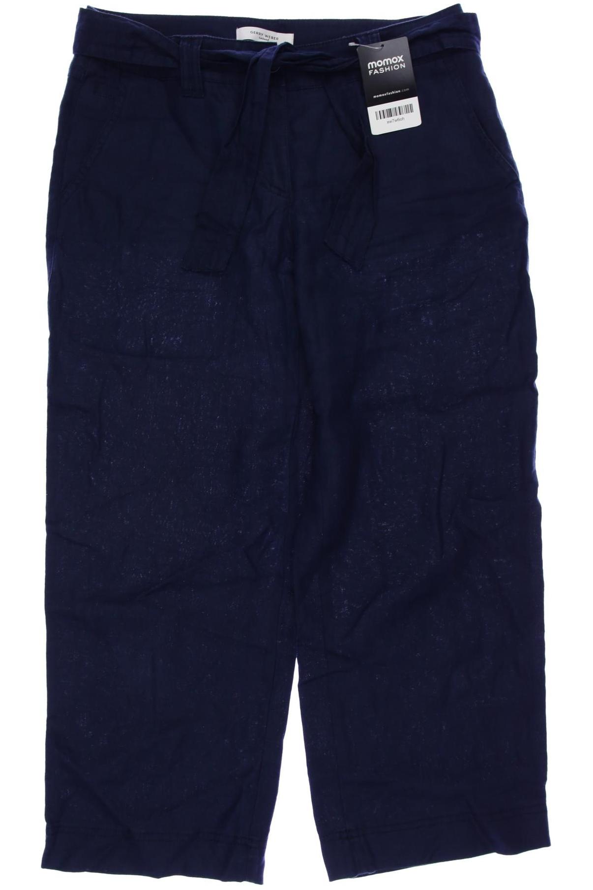 

Gerry Weber Damen Stoffhose, blau, Gr. 30