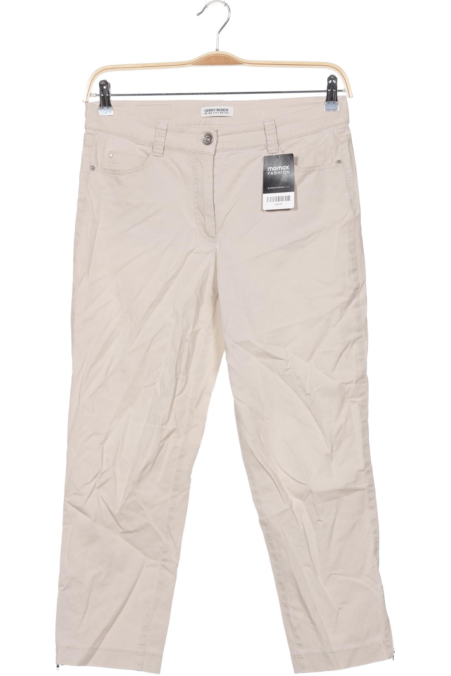 

Gerry Weber Damen Stoffhose, cremeweiß, Gr. 40
