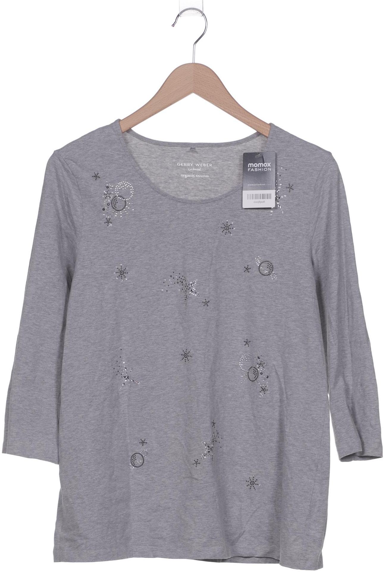 

Gerry Weber Damen Langarmshirt, grau, Gr. 44