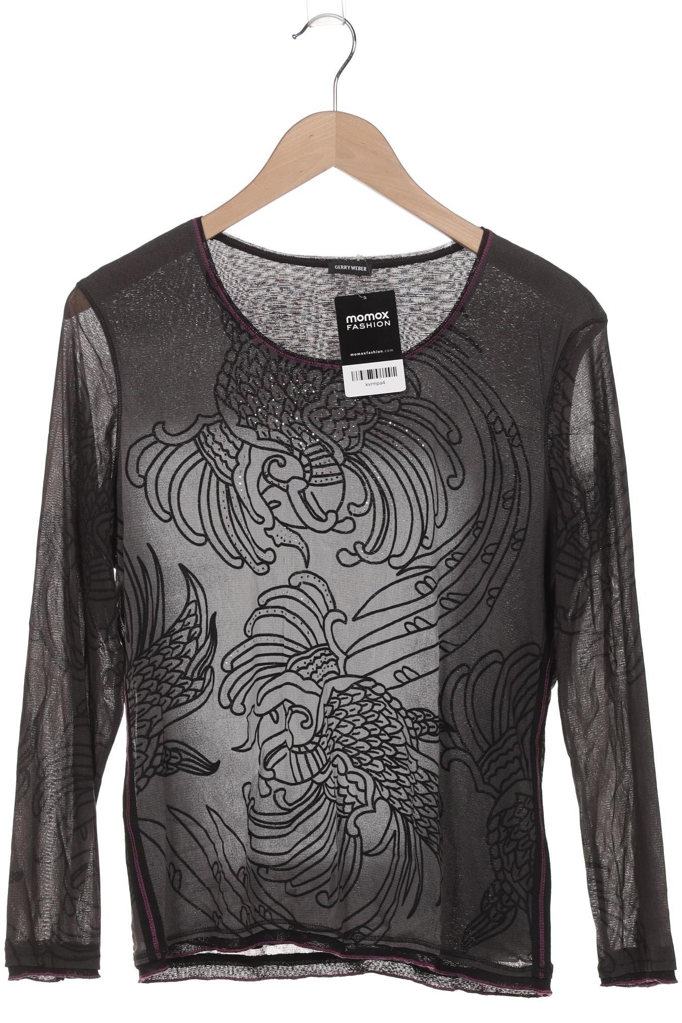 

Gerry Weber Damen Langarmshirt, grau, Gr. 38