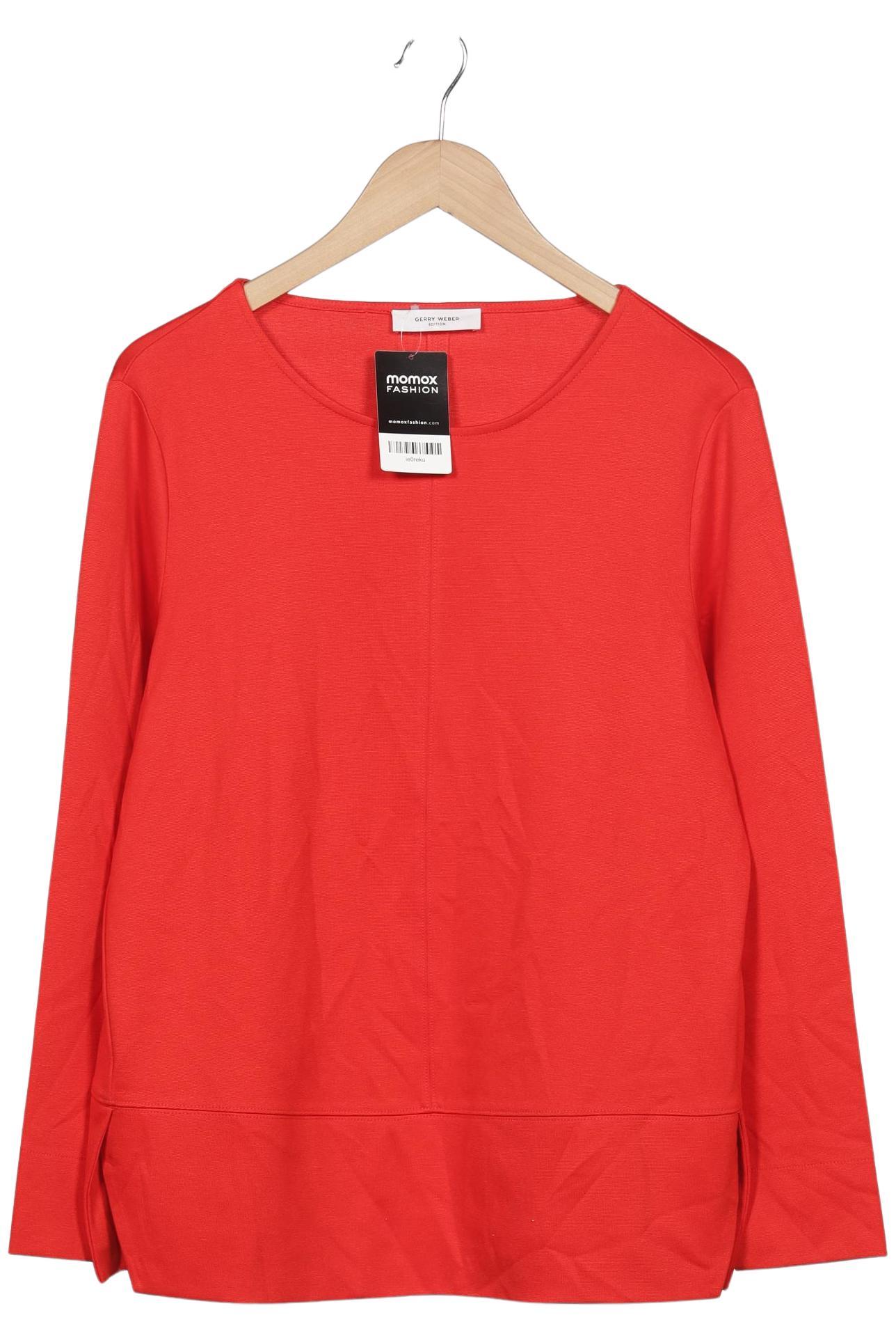 

Gerry Weber Damen Langarmshirt, rot, Gr. 42