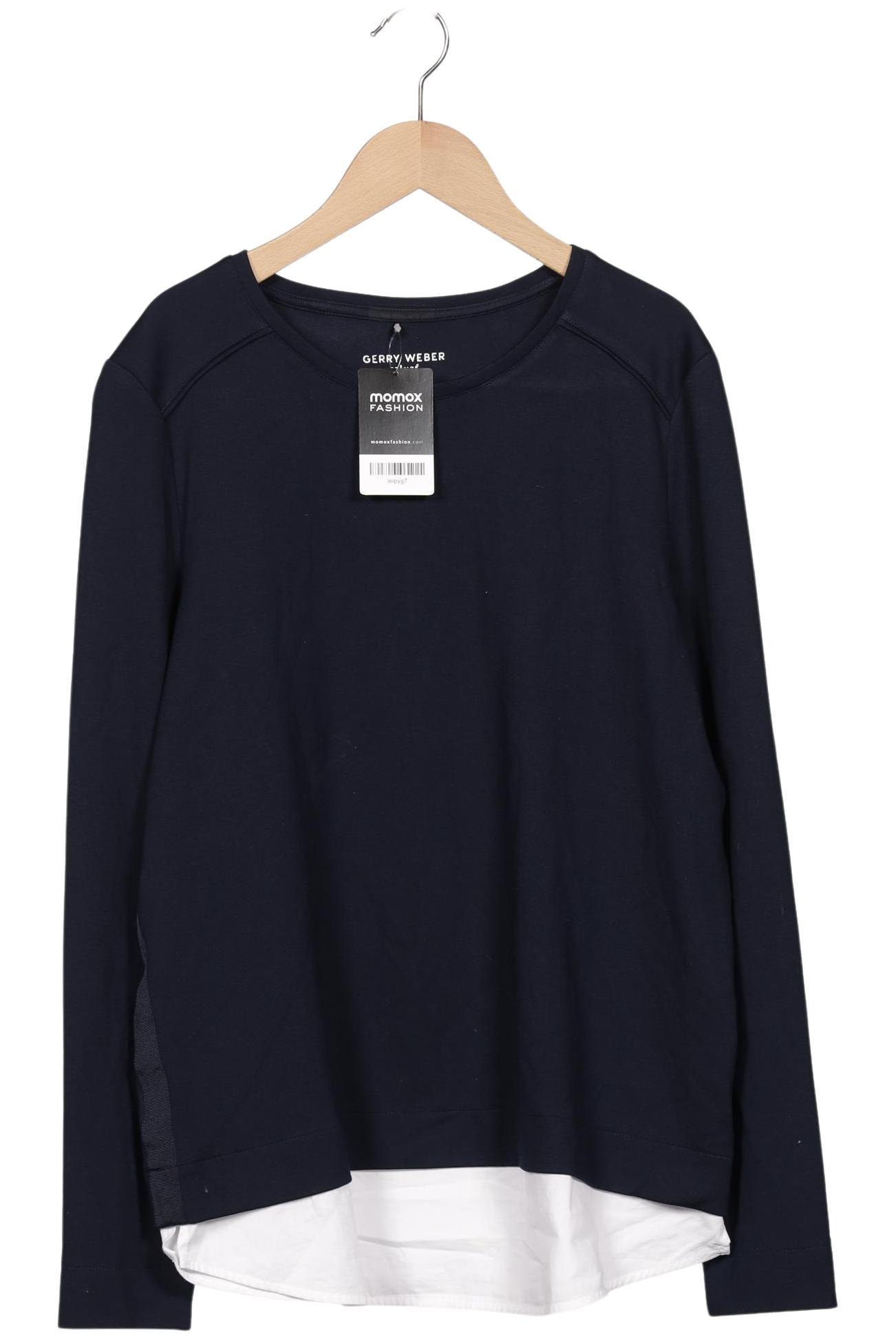 

Gerry Weber Damen Langarmshirt, marineblau, Gr. 40