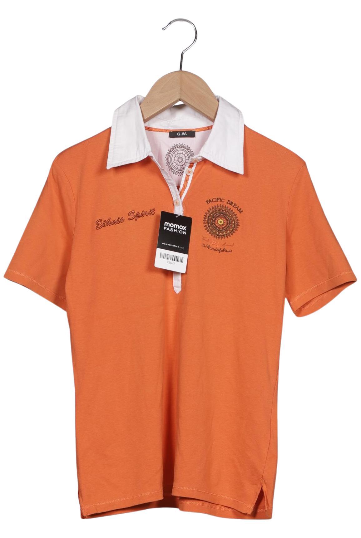 

Gerry Weber Damen Poloshirt, orange, Gr. 36
