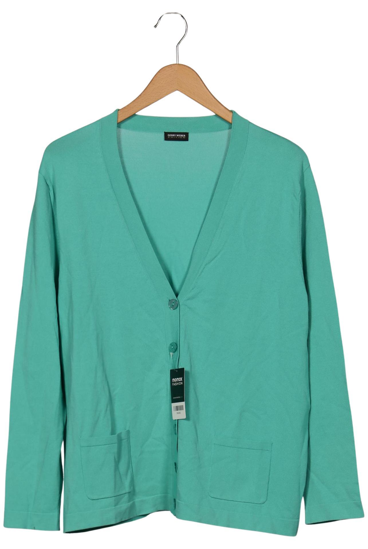 

Gerry Weber Damen Strickjacke, türkis, Gr. 44