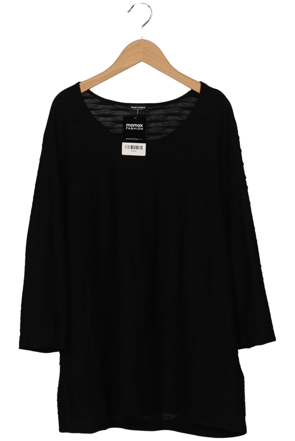 

Gerry Weber Damen Langarmshirt, schwarz, Gr. 48