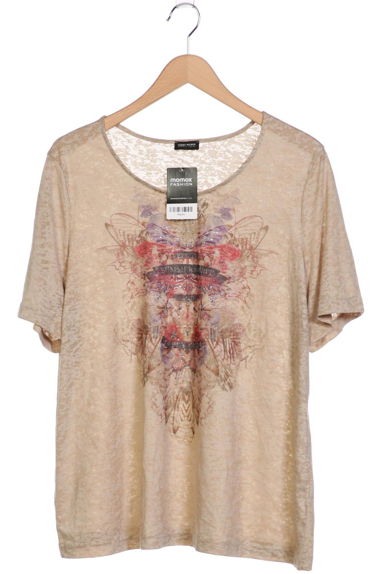 

Gerry Weber Damen T-Shirt, beige, Gr. 48