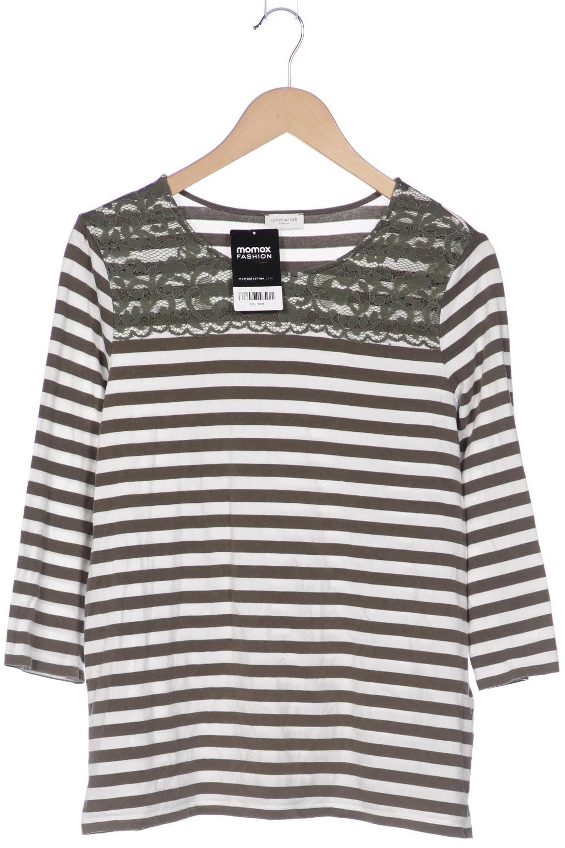

Gerry Weber Damen Langarmshirt, grün, Gr. 44