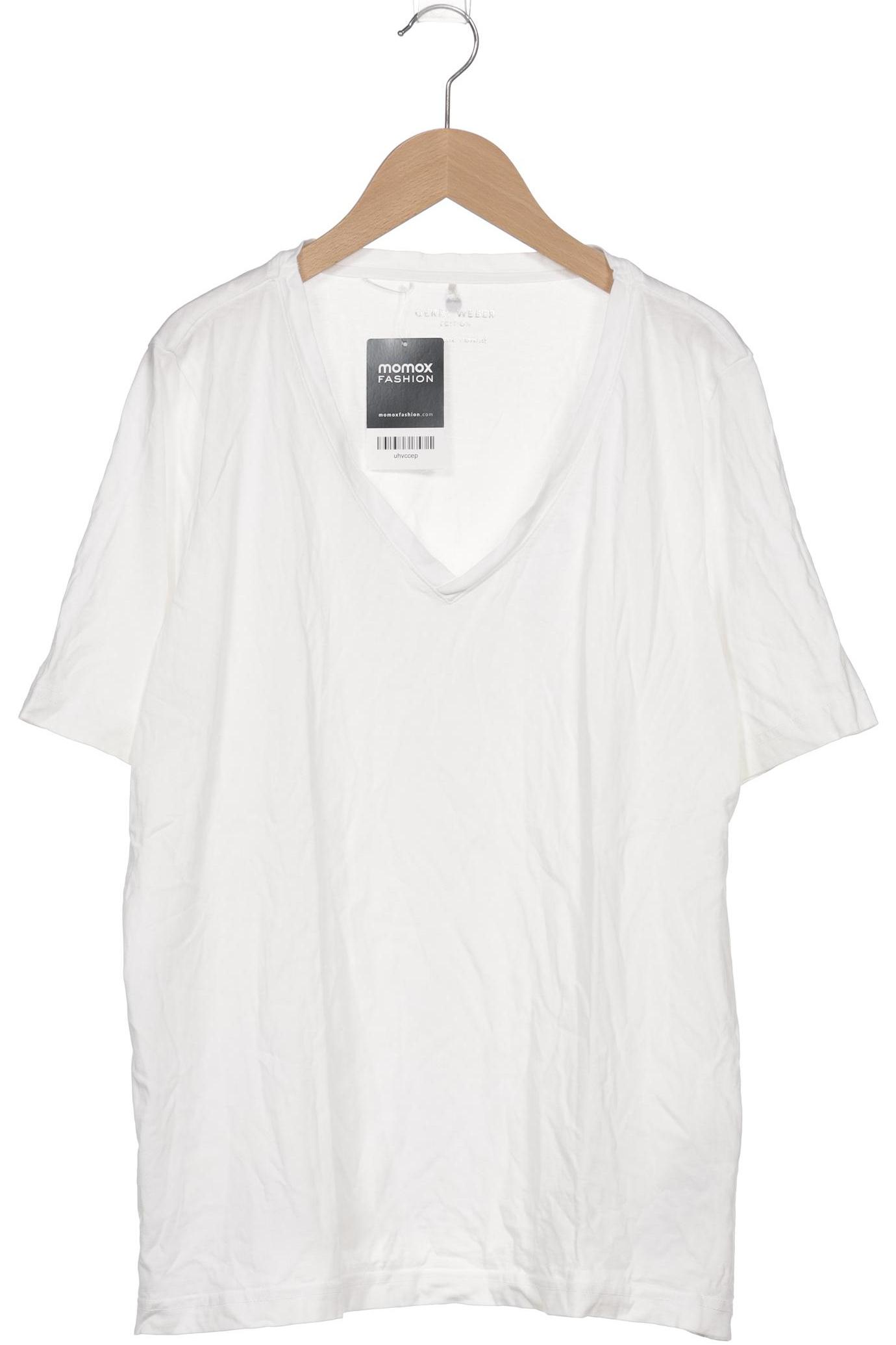 

Gerry Weber Damen T-Shirt, weiß, Gr. 44