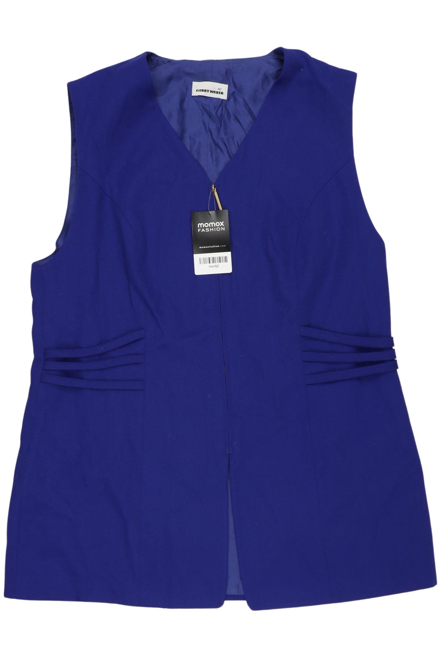 

Gerry Weber Damen Weste, blau, Gr. 42
