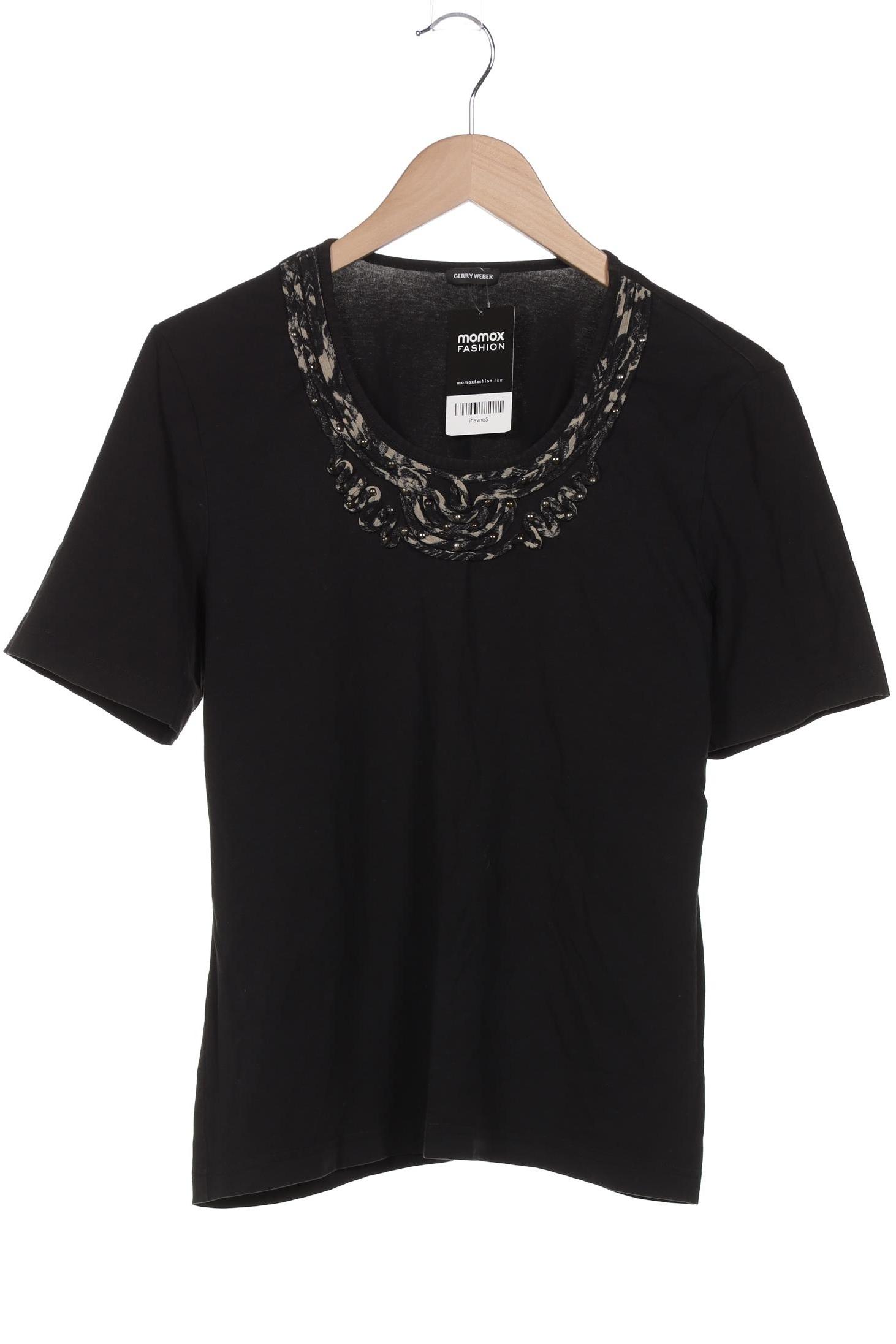 

Gerry Weber Damen T-Shirt, schwarz, Gr. 44