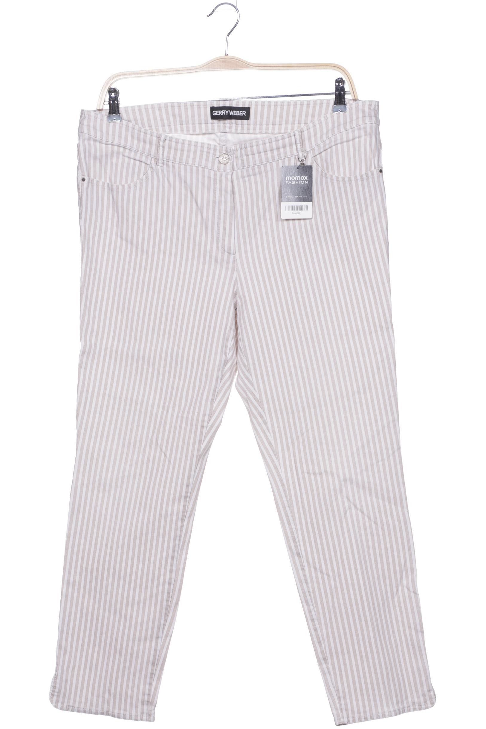 

Gerry Weber Damen Stoffhose, beige, Gr. 54
