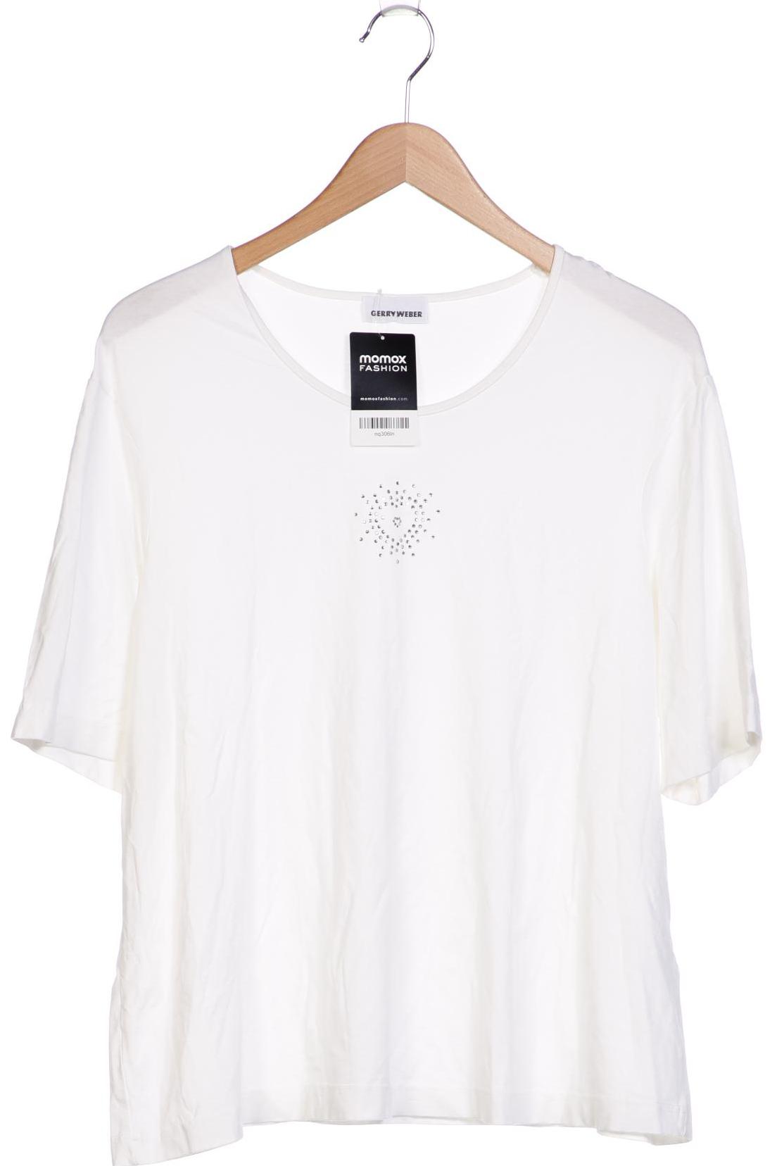 

Gerry Weber Damen T-Shirt, weiß, Gr. 48