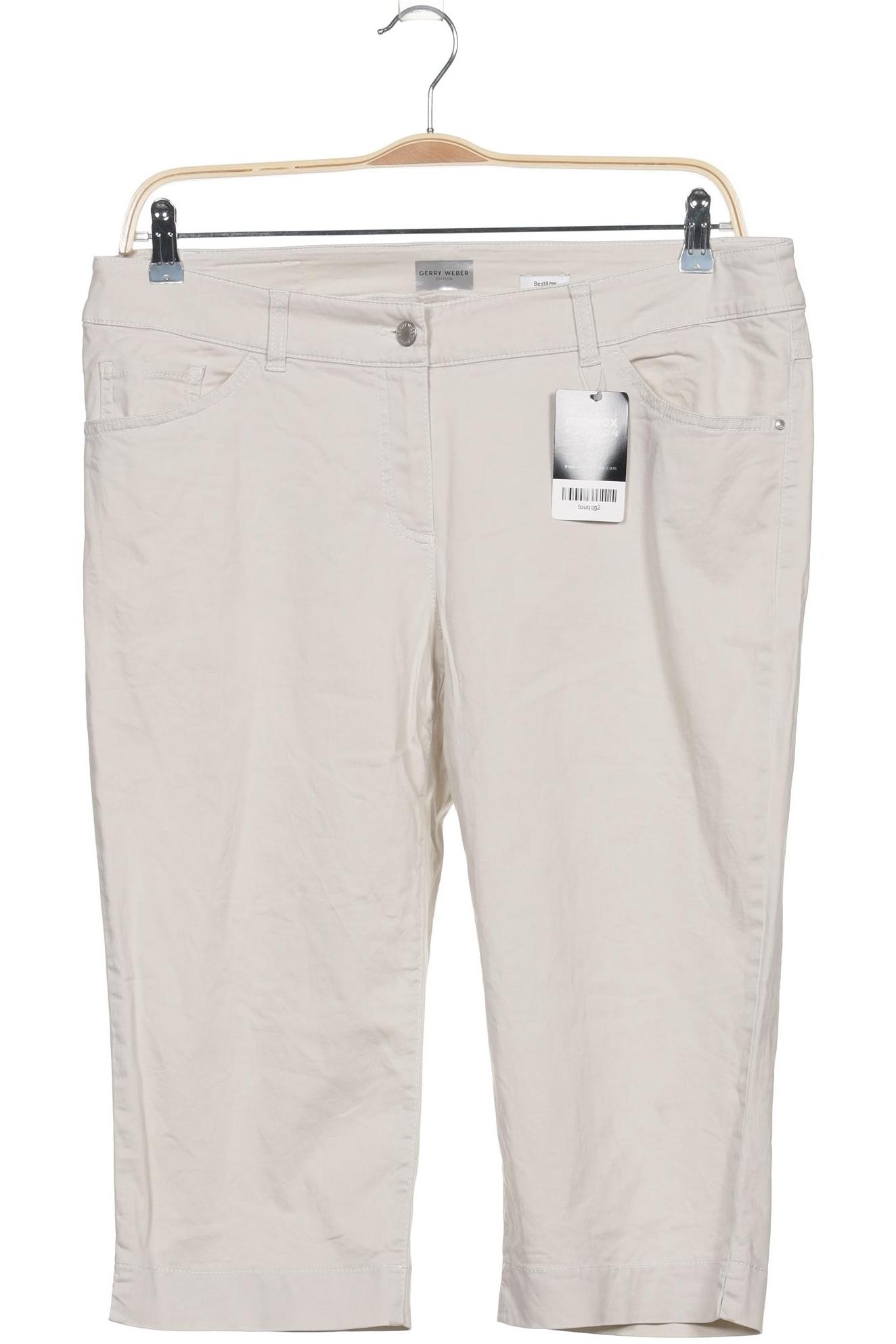 

Gerry Weber Damen Stoffhose, beige, Gr. 46
