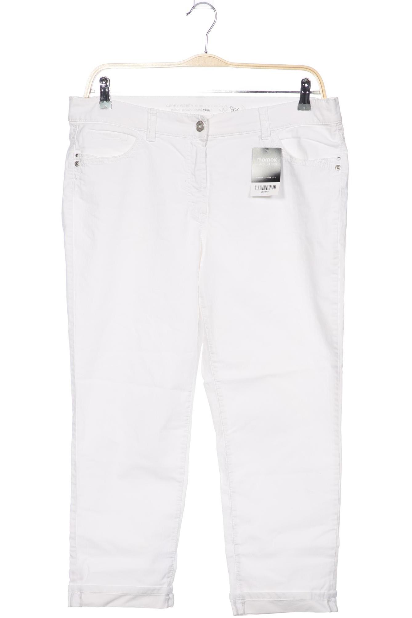 

Gerry Weber Damen Jeans, weiß, Gr. 46