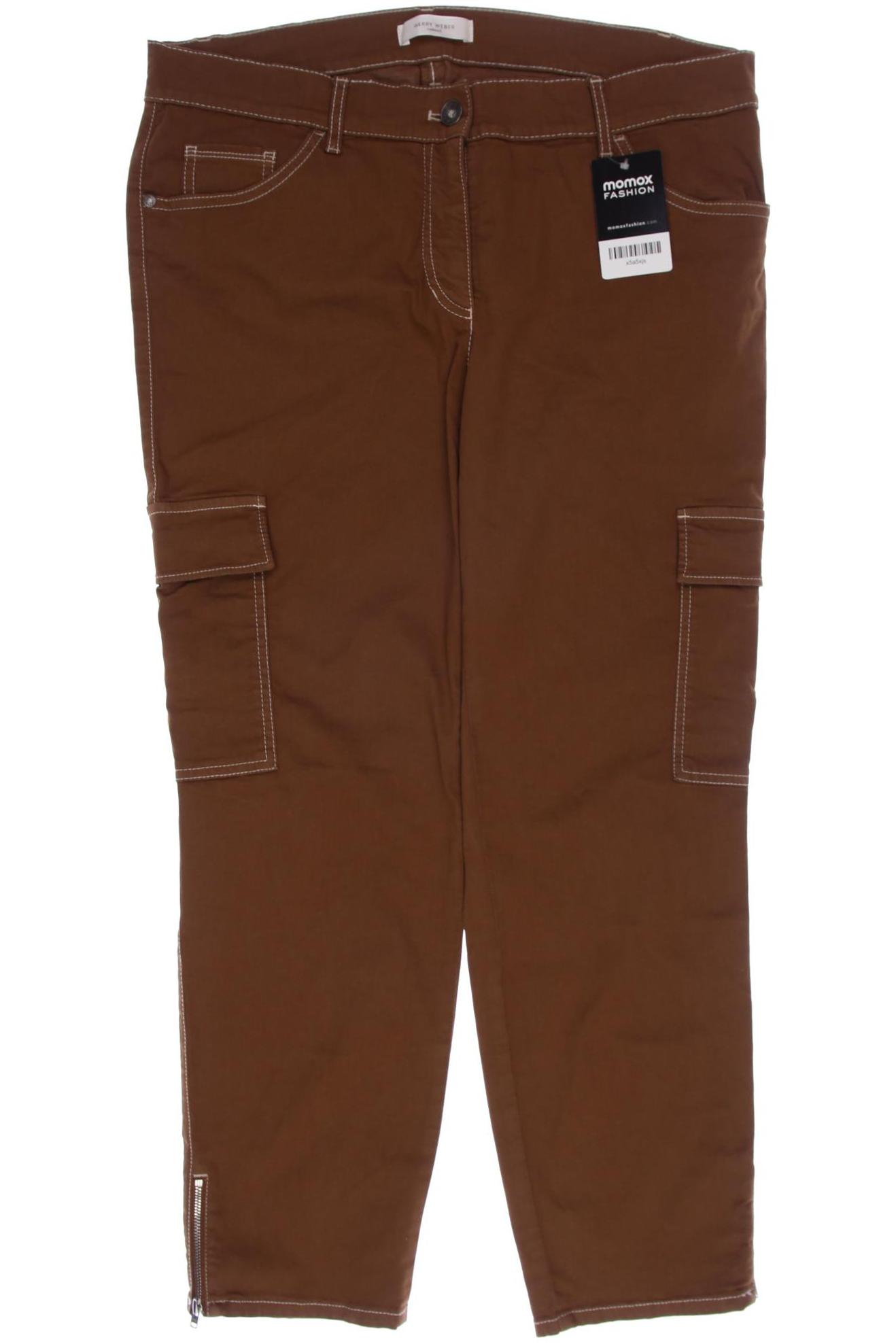 

Gerry Weber Damen Stoffhose, braun, Gr. 34