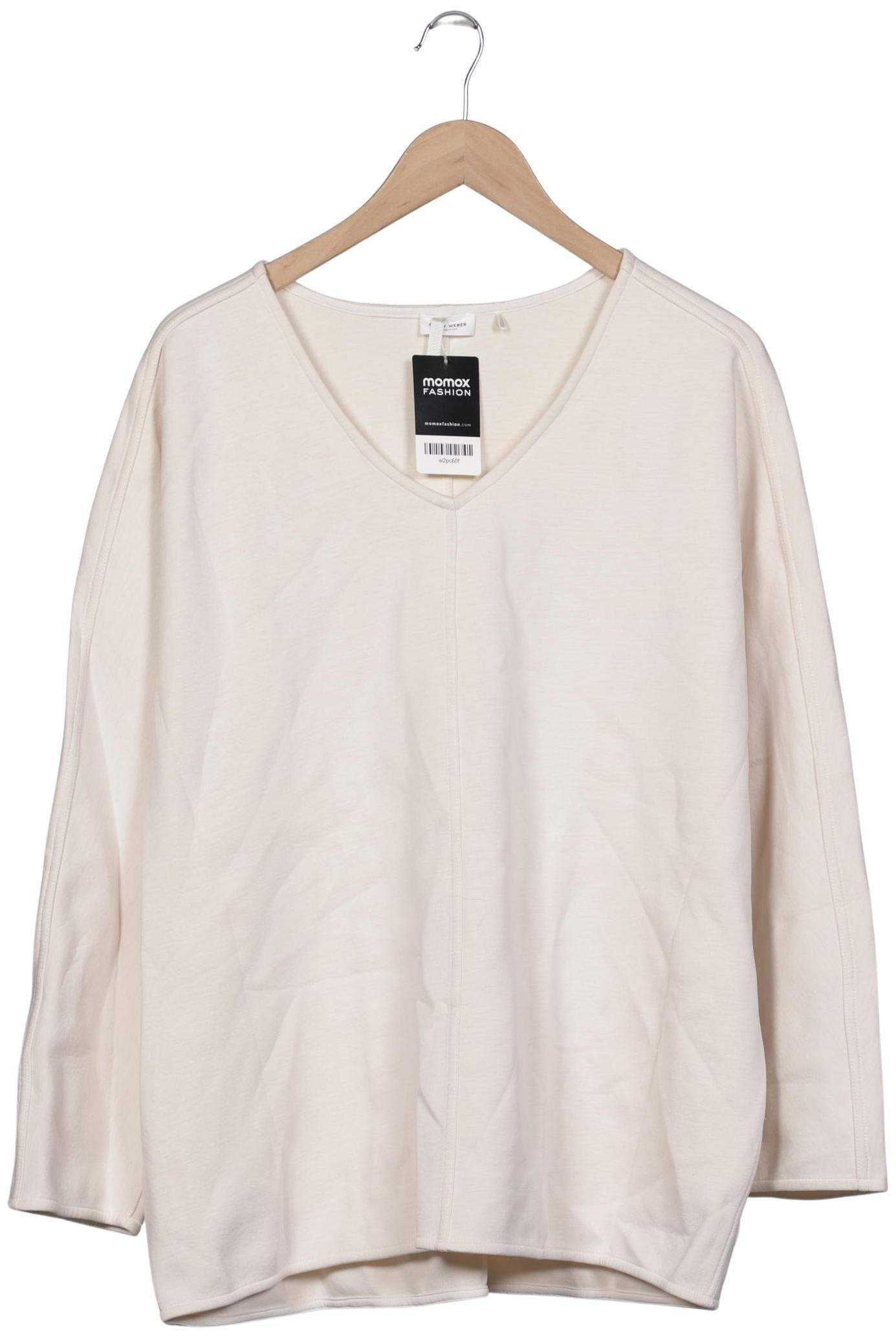 

Gerry Weber Damen Sweatshirt, cremeweiß, Gr. 46