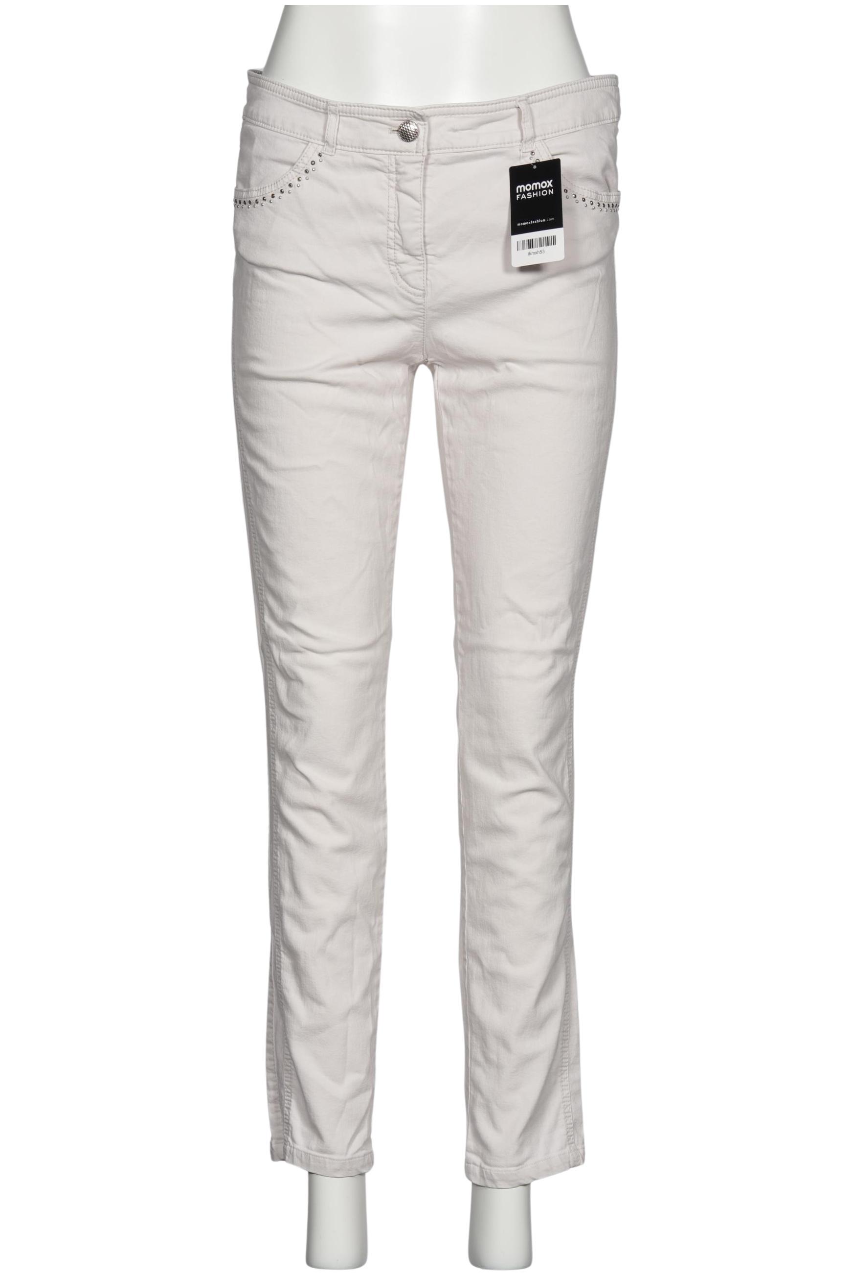 

Gerry Weber Damen Jeans, cremeweiß, Gr. 40