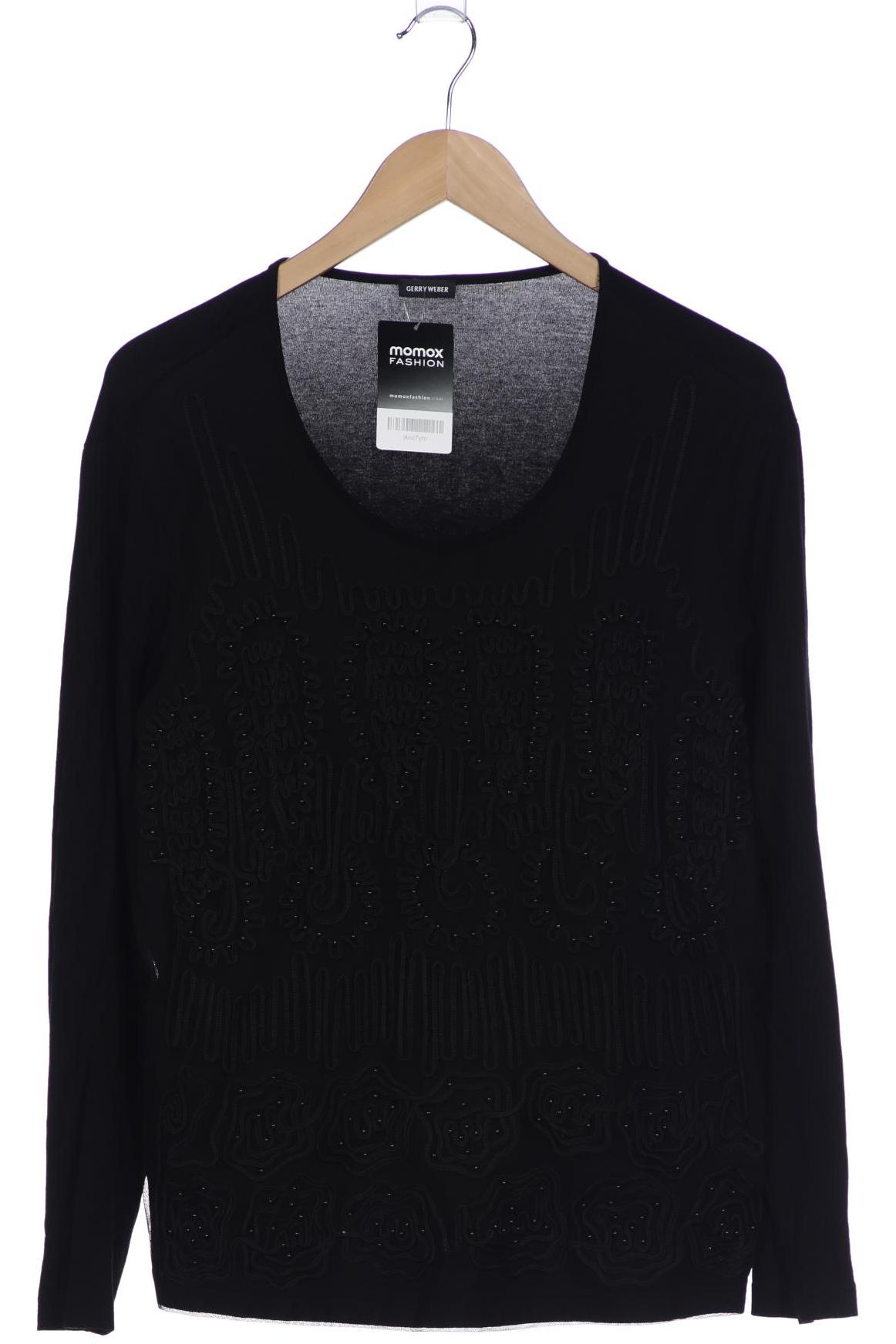 

Gerry Weber Damen Langarmshirt, schwarz, Gr. 44